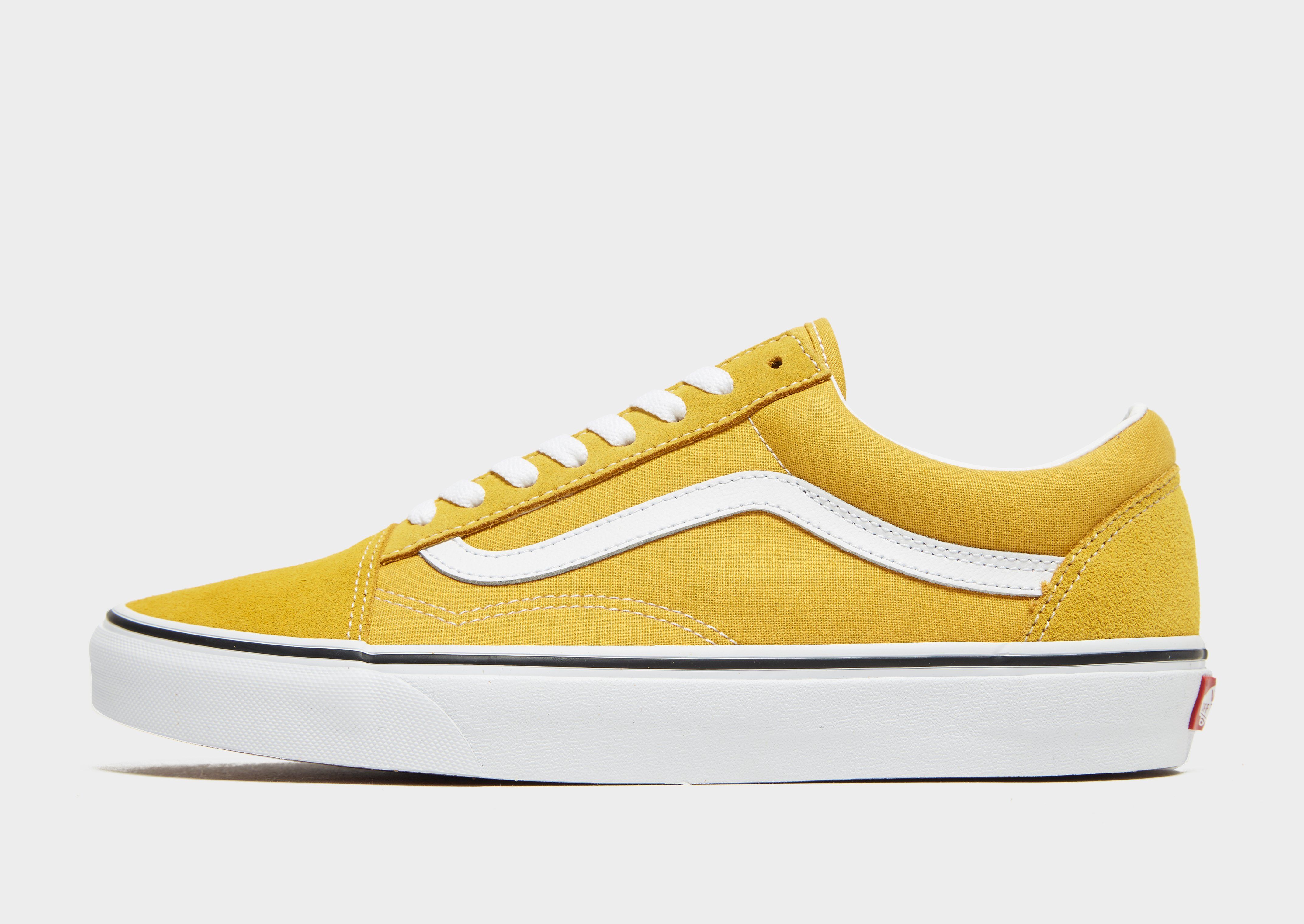 old skool vans yellow old skool vans yellow