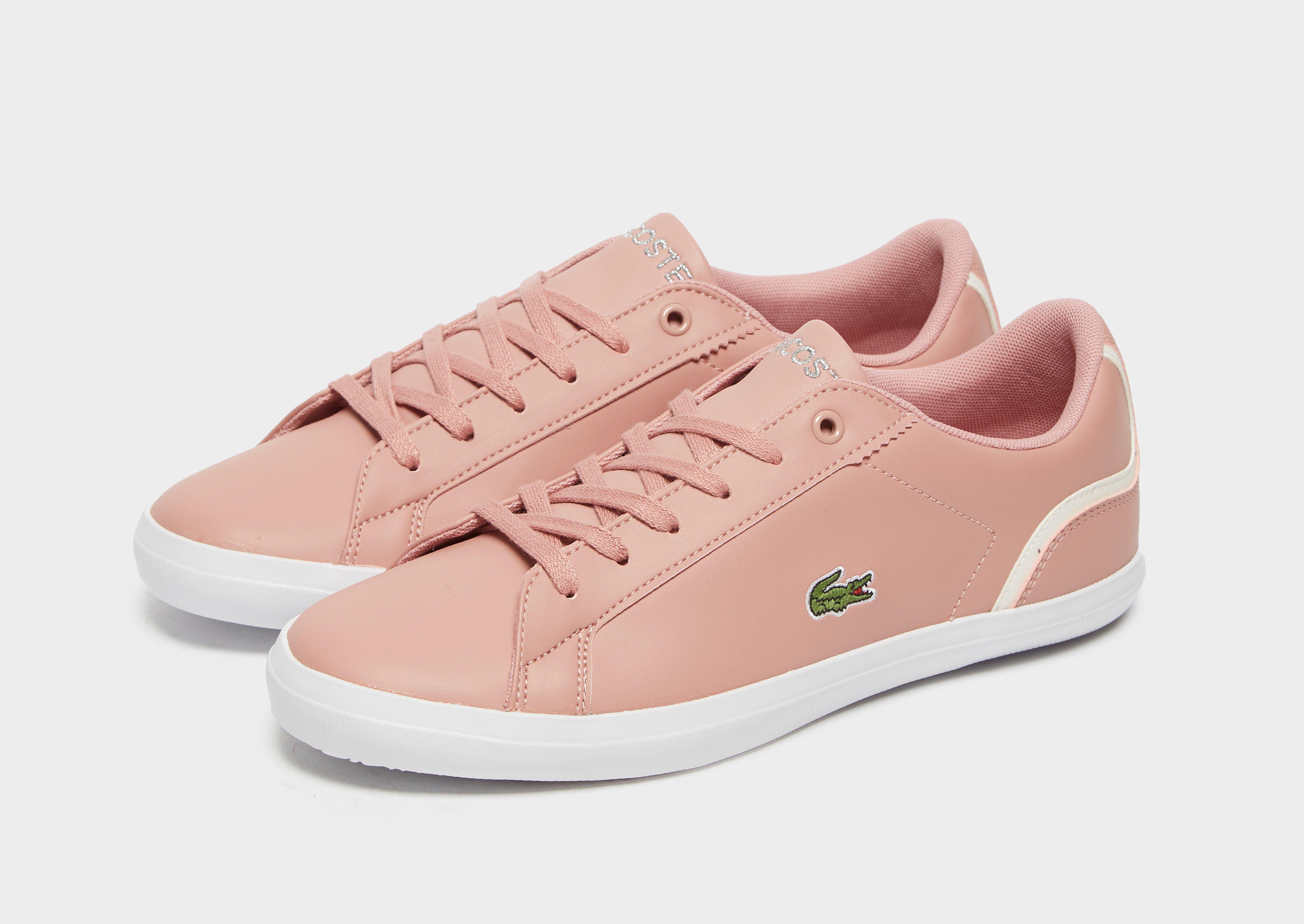 lacoste lerond junior pink