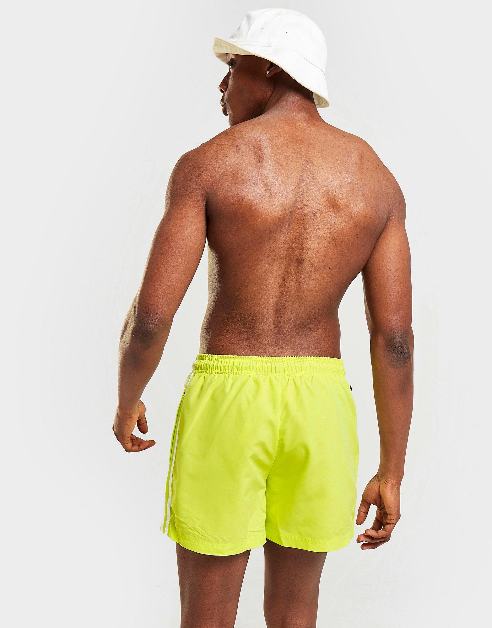 adidas california swim shorts yellow