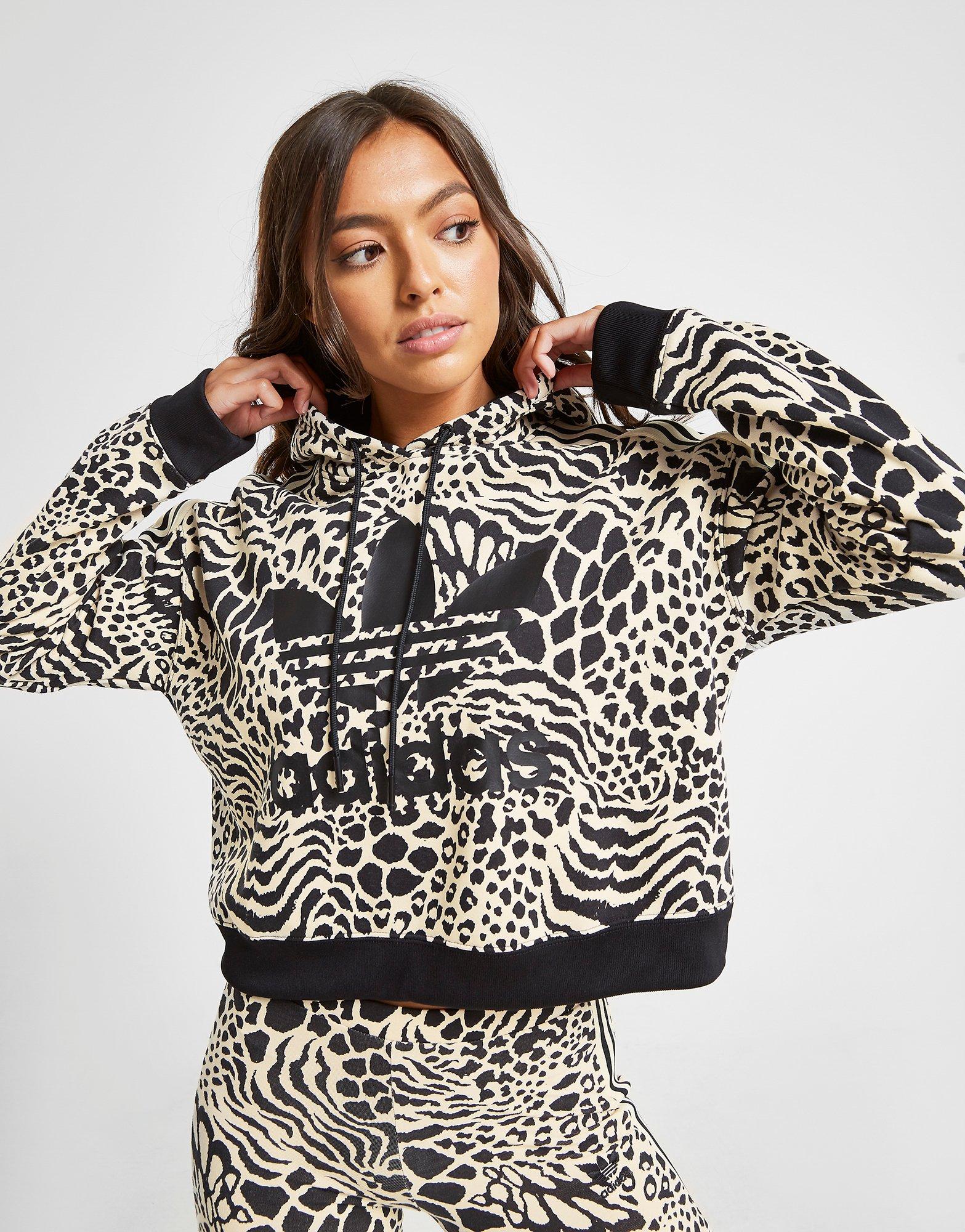 leopard adidas sweatshirt