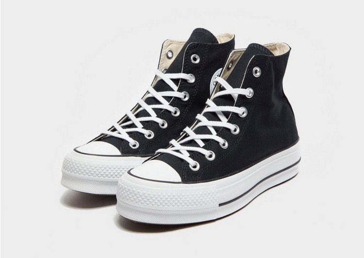 Buy Black Converse All Star Lift High Platform Women's ...