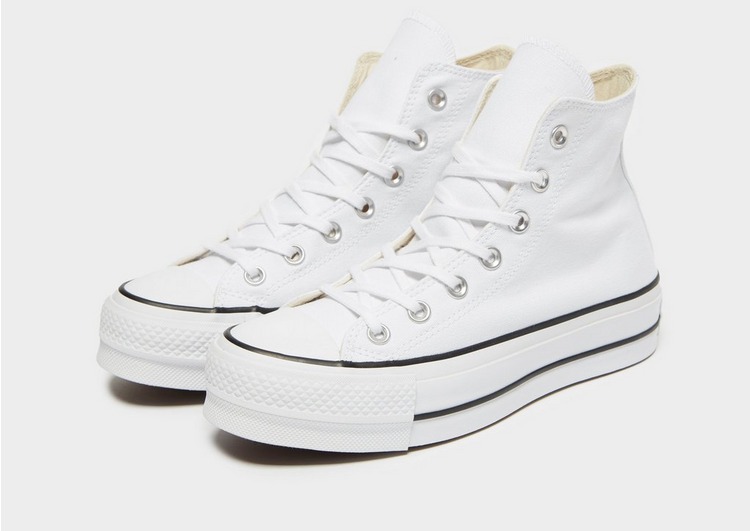 White Converse All Star Lift High Platform Women's JD Sports