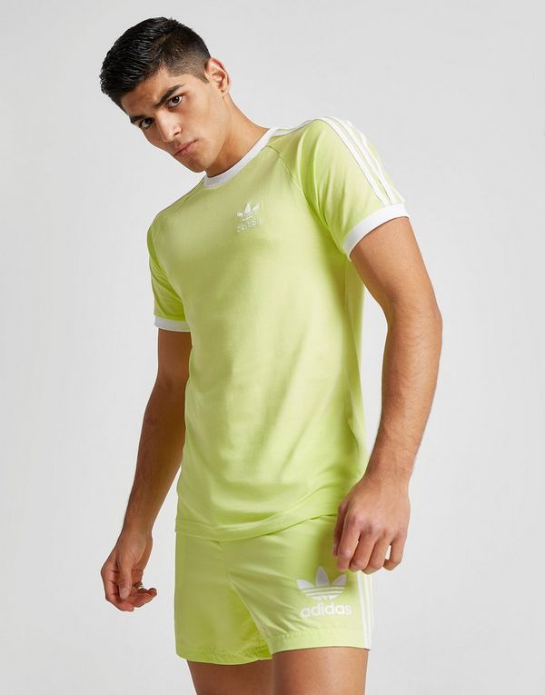 Adidas Originals Green California Short Sleeve T shirt for men Adidas Originals Green California Short Sleeve T shirt for men