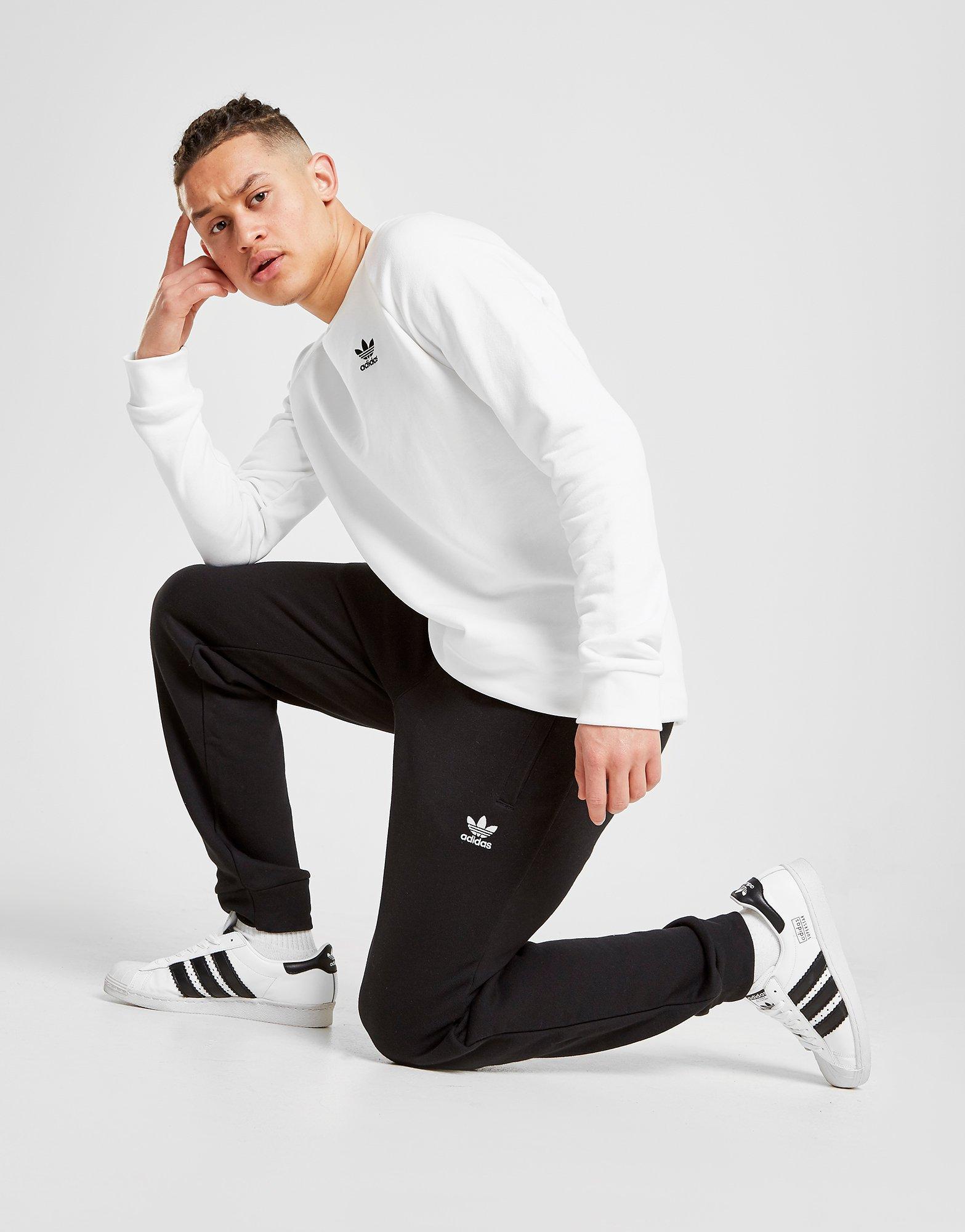 mens adidas trefoil joggers