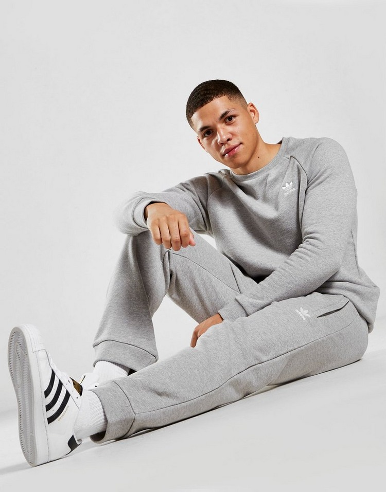 Buy Grey adidas Originals Core Trefoil Joggers | JD Sports | JD Sports ...