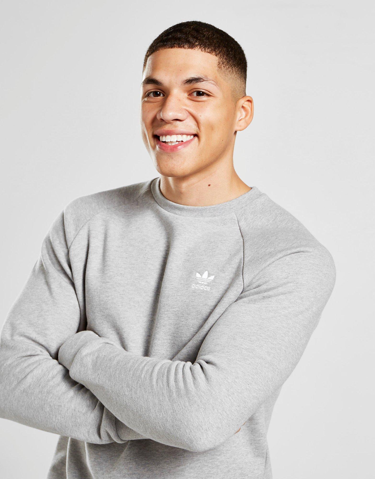 adidas essential crew sweatshirt