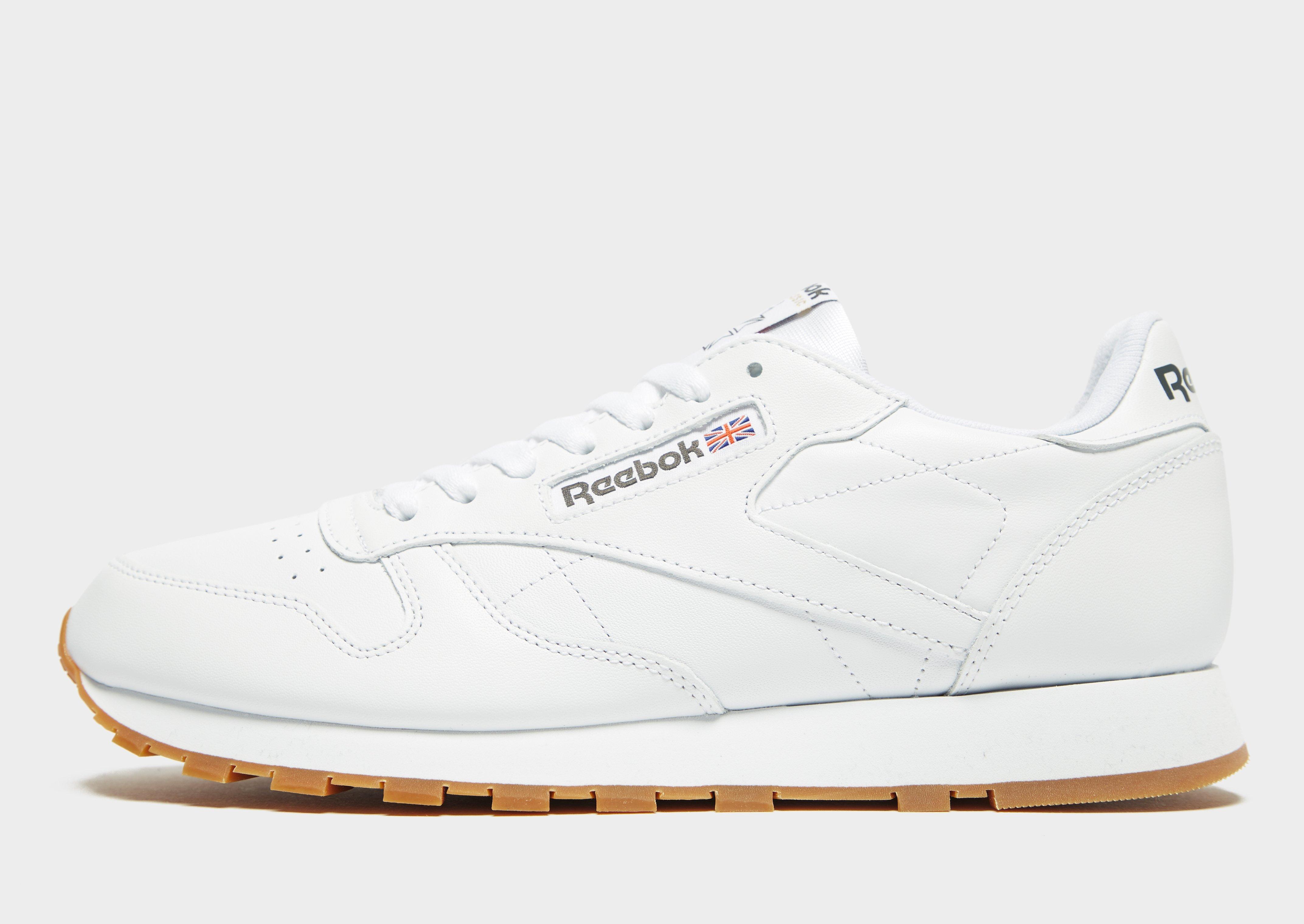 Buy White Reebok Classic Leather