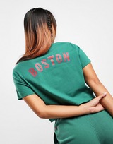 New Era เสื้อยืดผู้หญิง MLB Boston Red Sox Crop