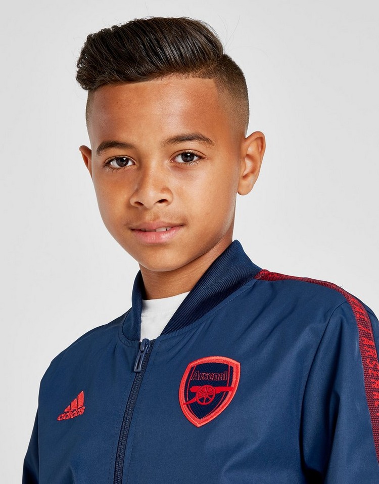Buy Blue adidas Arsenal FC Anthem Jacket Junior | JD Sports | JD Sports Ireland