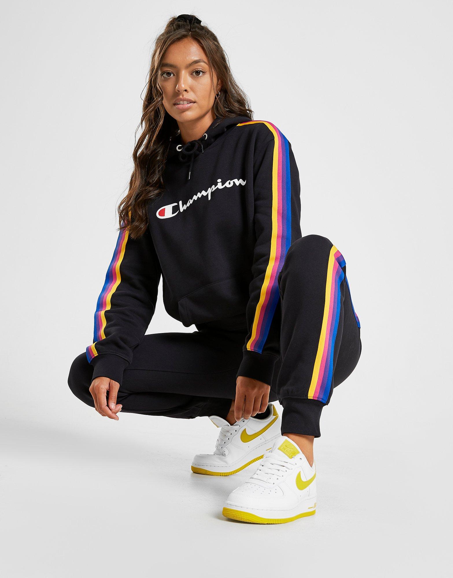 champion tape boyfriend hoodie