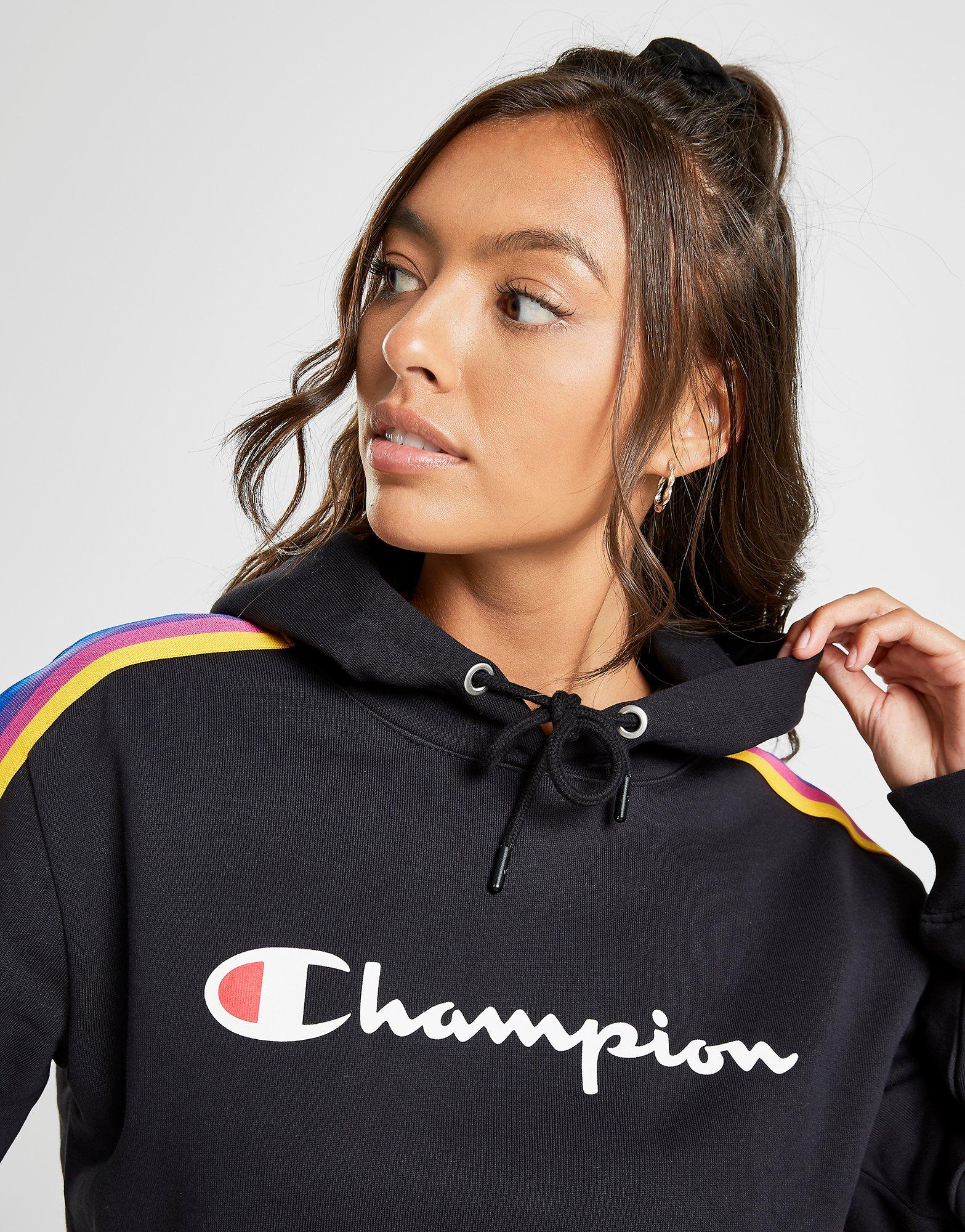 champion tape boyfriend hoodie