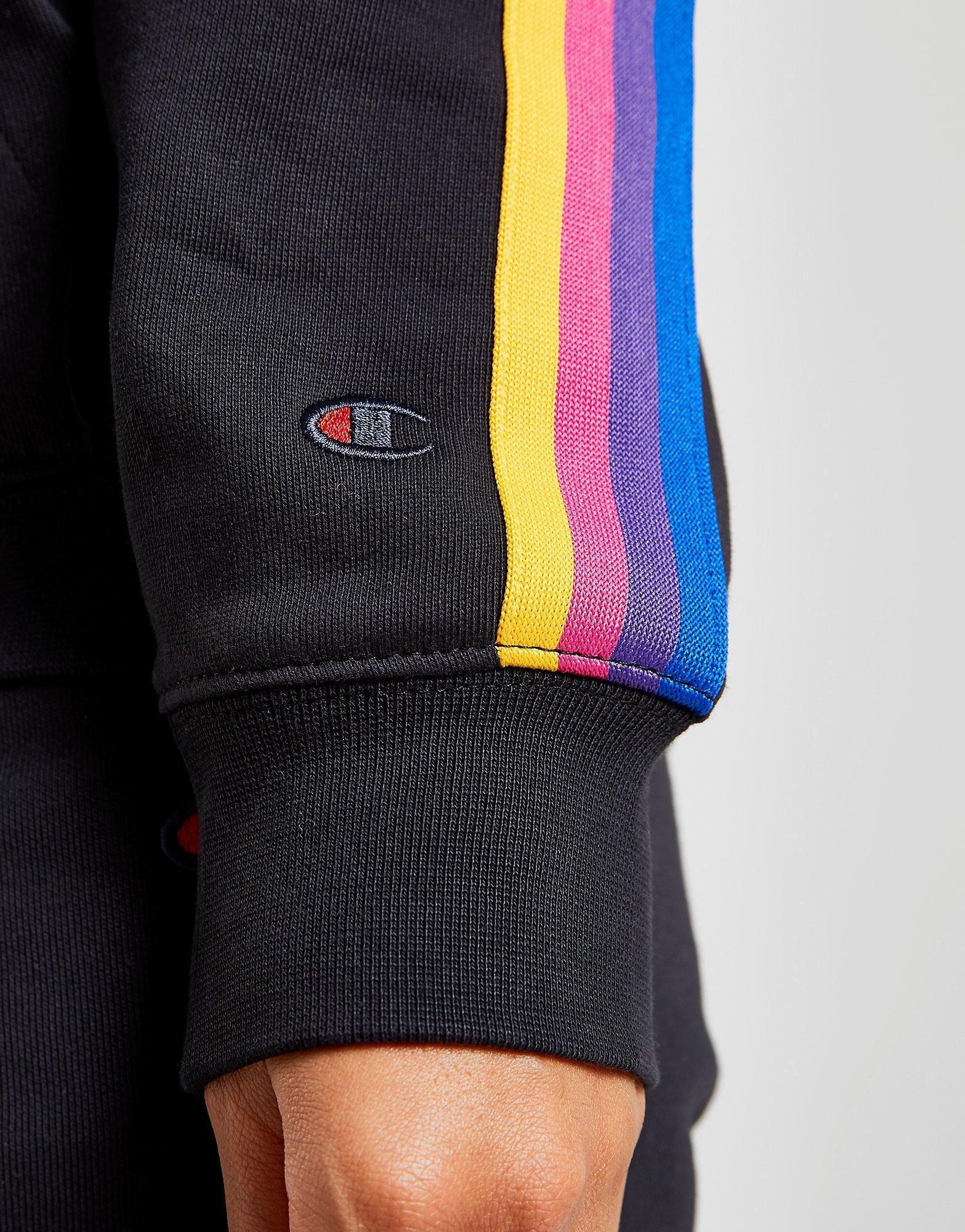 champion rainbow sweater