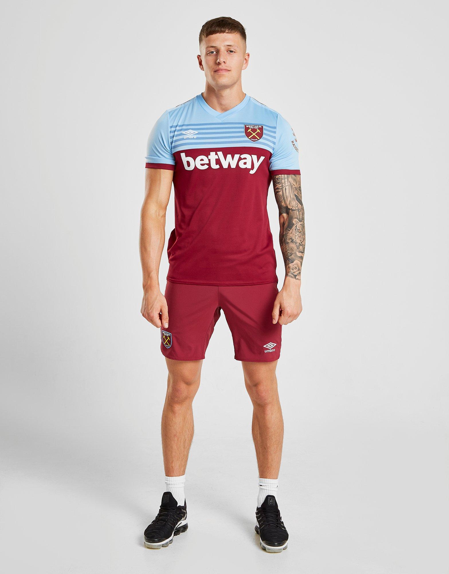 west ham shorts mens