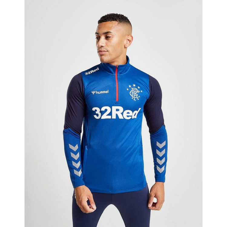 Hummel Rangers FC Authentic 1/2 Zip Top