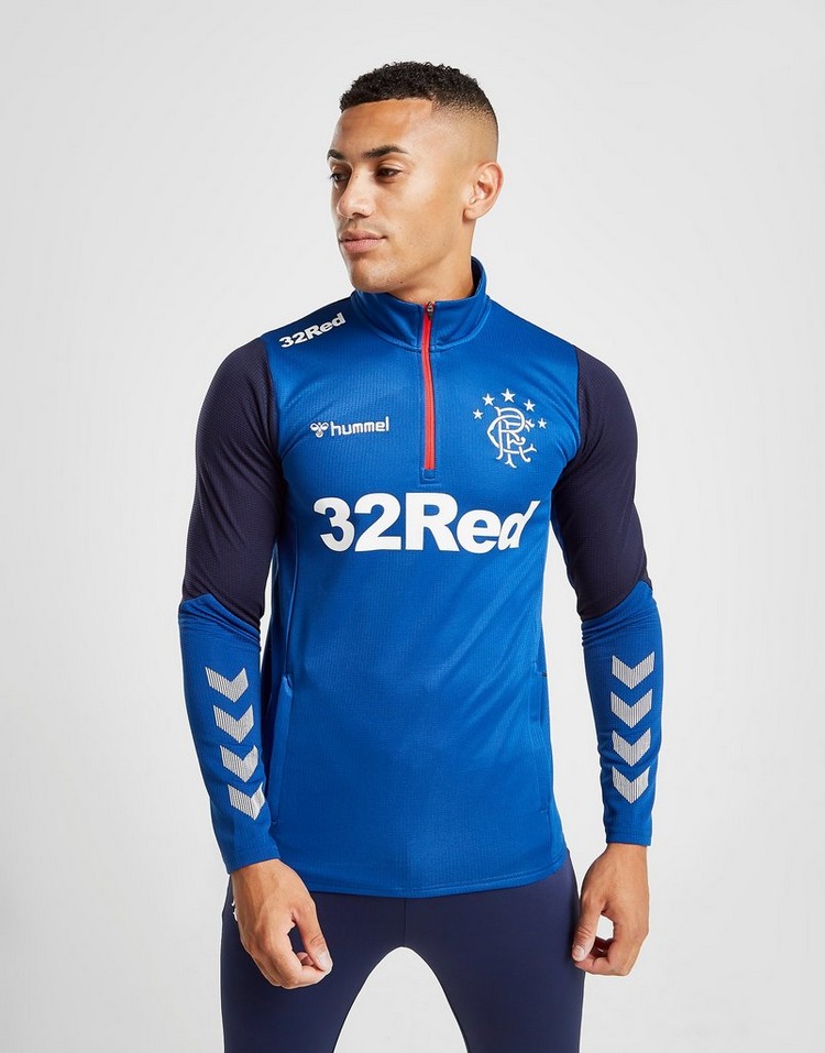 Hummel Rangers FC Authentic 1/2 Zip Top