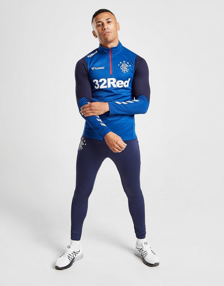 Hummel Rangers FC Authentic 1/2 Zip Top