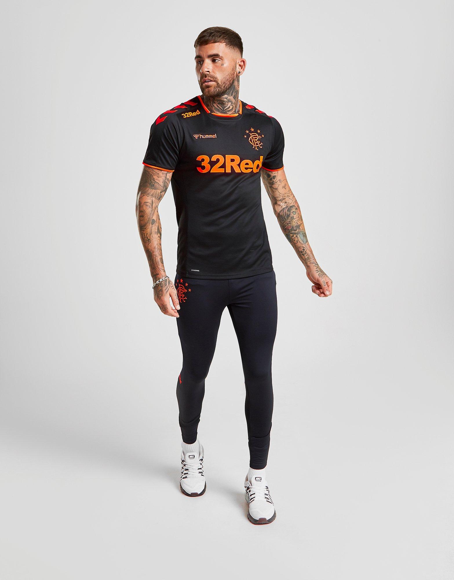 rangers black hummel tracksuit