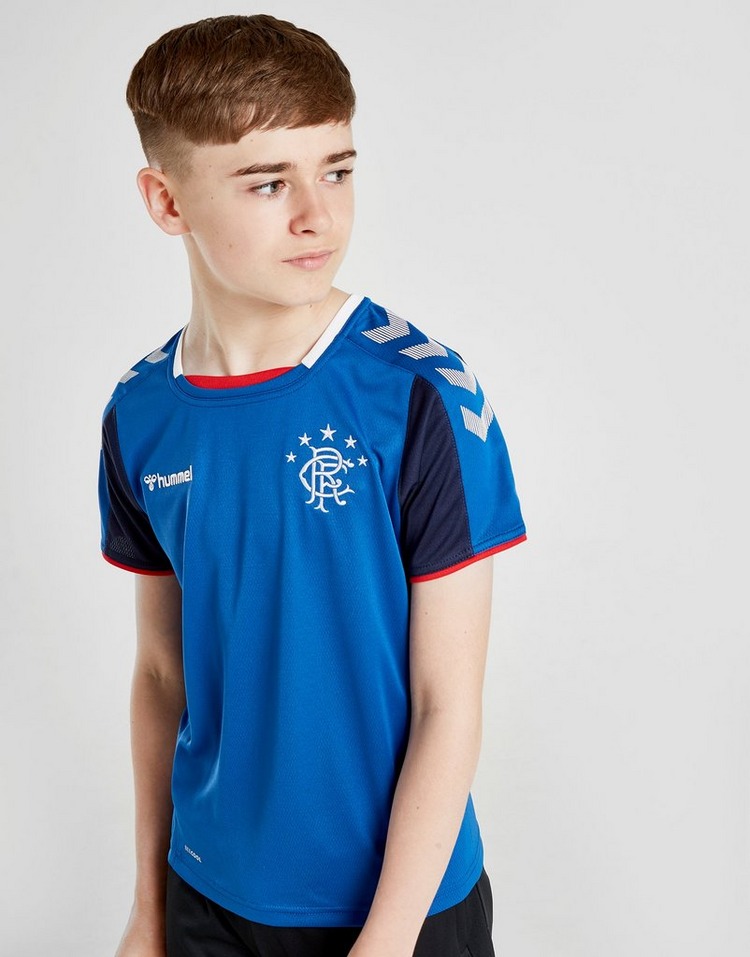 Hummel Rangers FC Authentic Shirt Junior