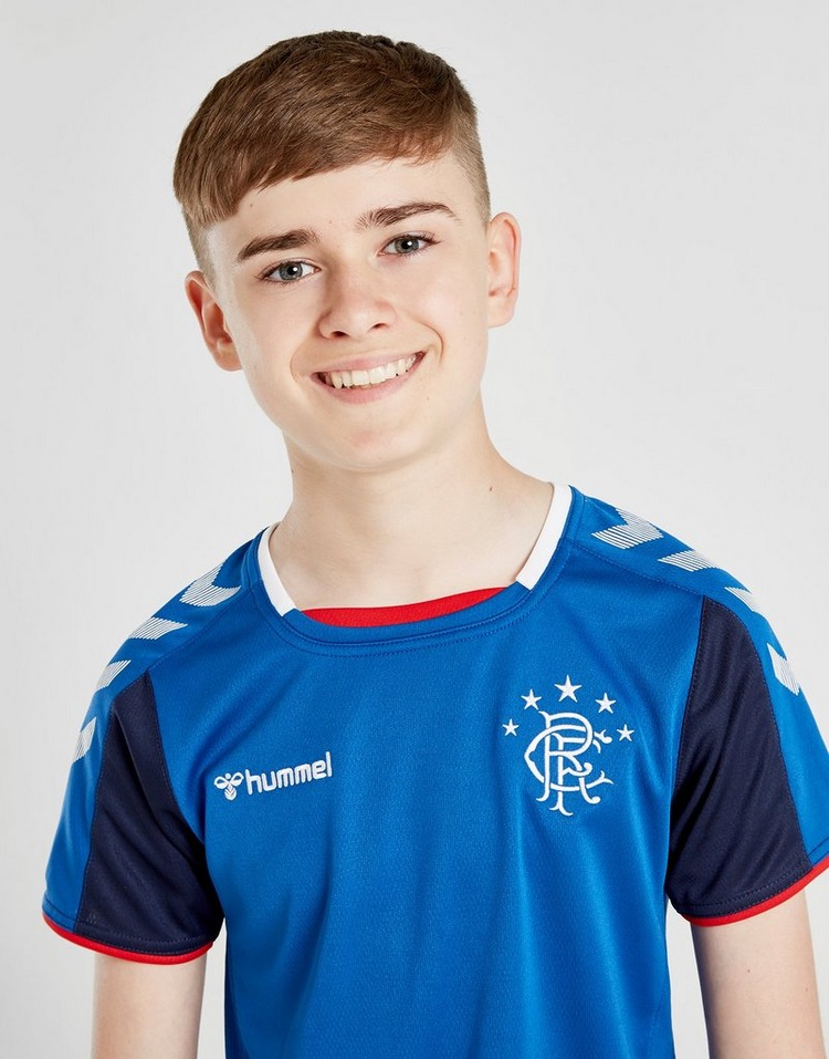 Hummel Rangers FC Authentic Shirt Junior