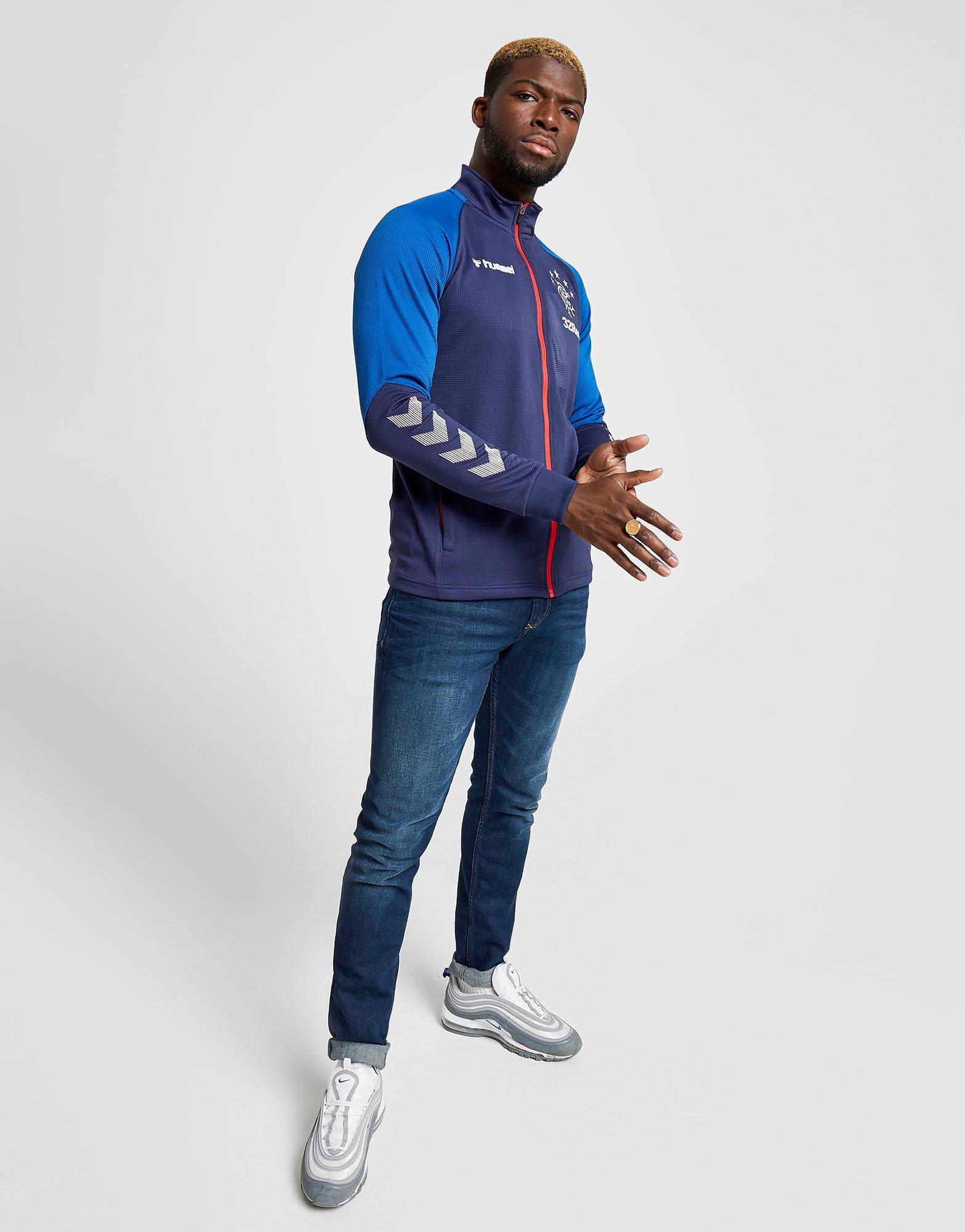 hummel tracksuit rangers