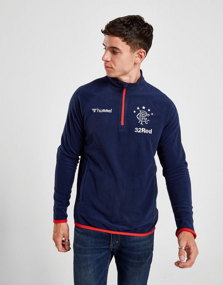 Hummel Rangers FC Fleece 1/2 Zip Sweatshirt