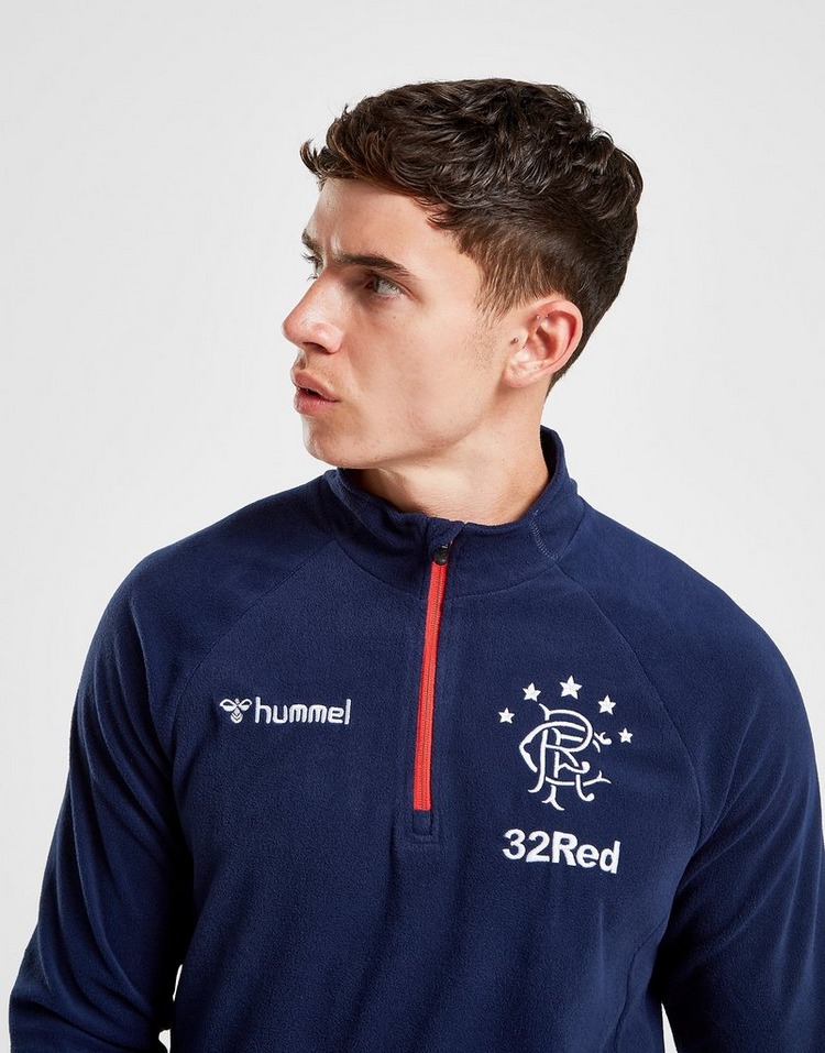 Hummel Rangers FC Fleece 1/2 Zip Sweatshirt