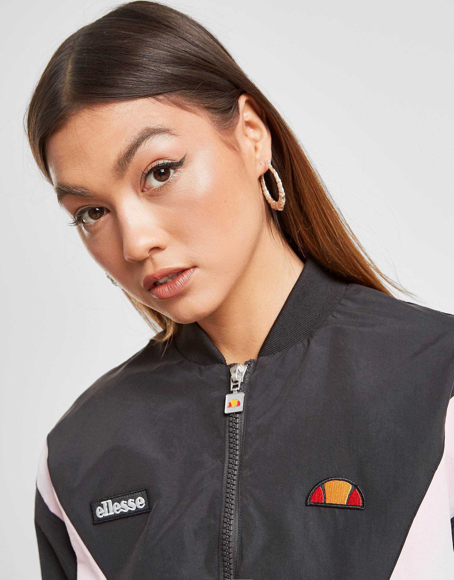 ellesse panel woven track top