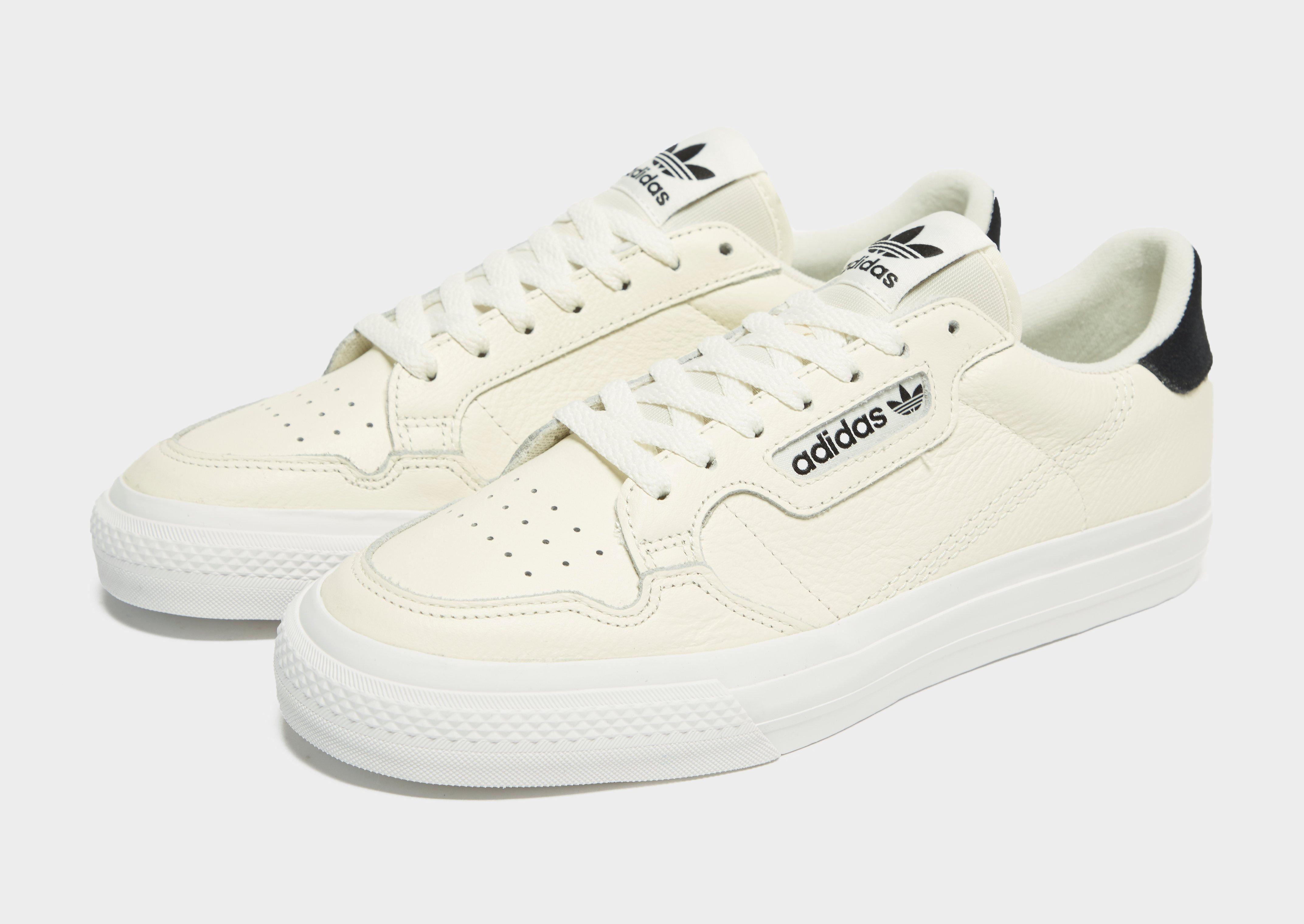 adidas originals continental 80 vulc trainer in white