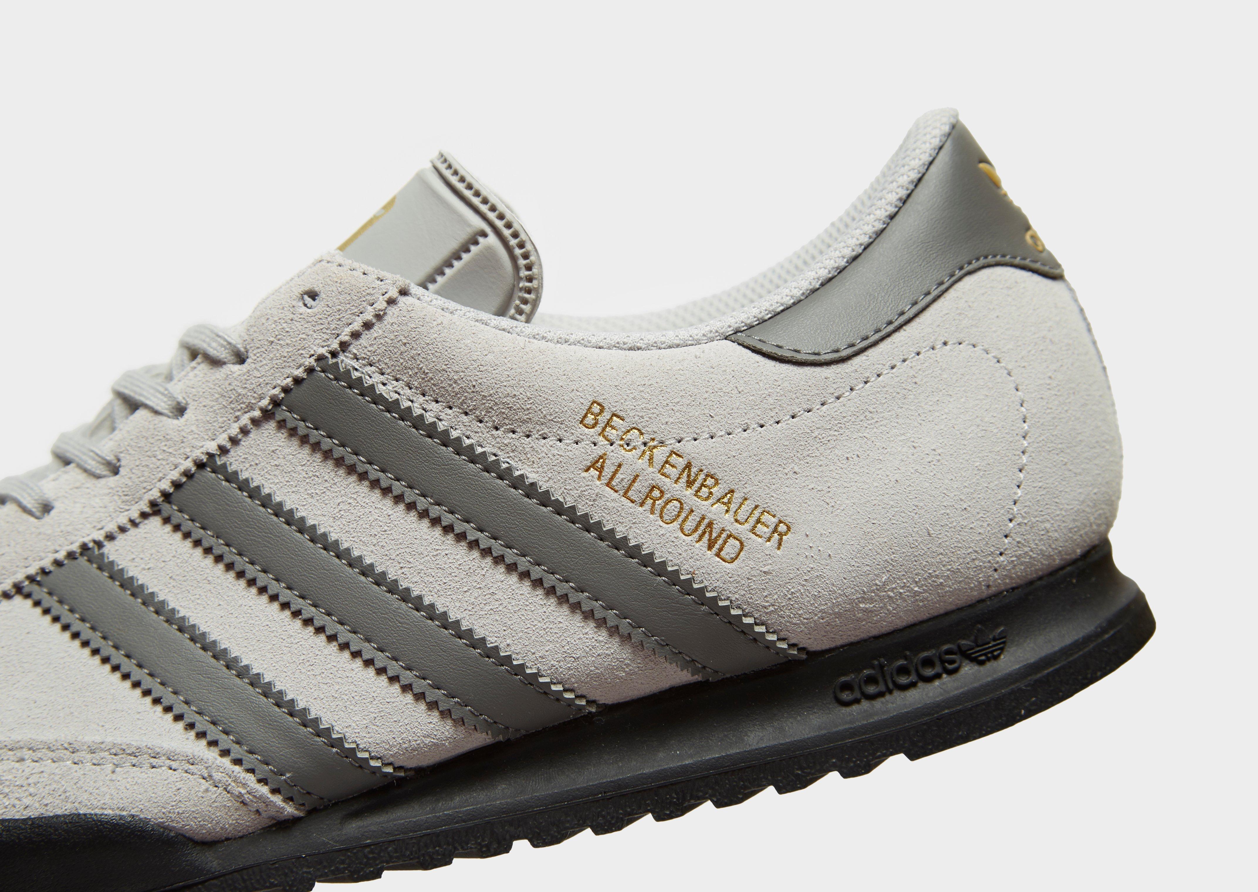 adidas beckenbauer trainers grey