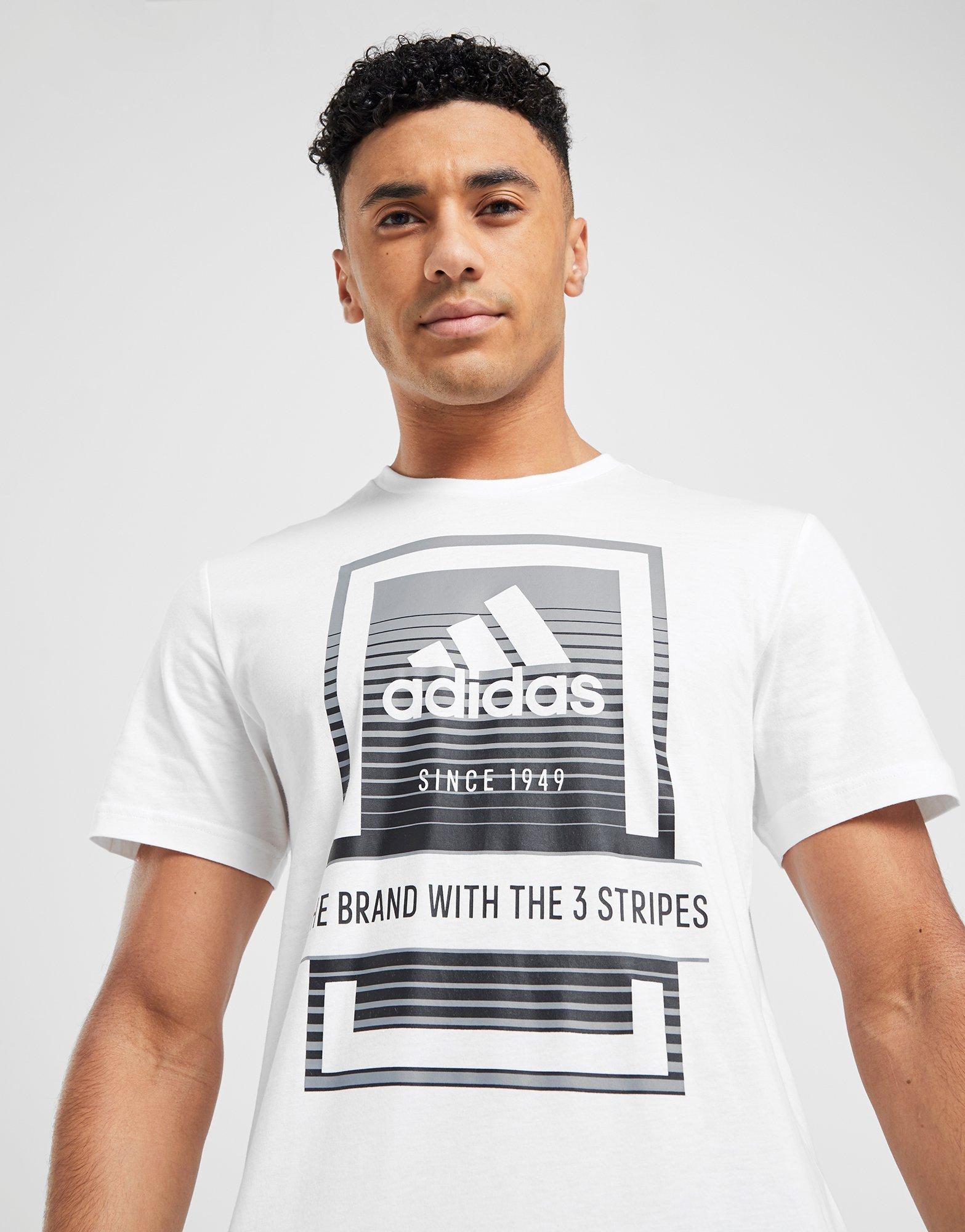 adidas box logo t shirt