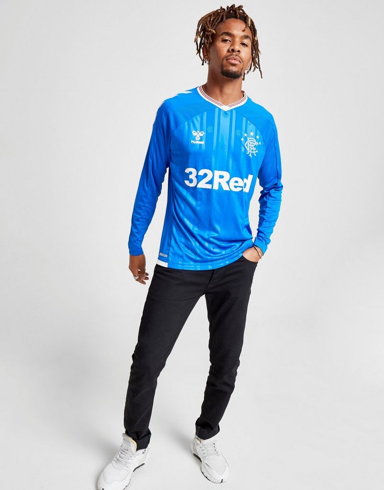 Hummel Rangers FC 2019/20 Long Sleeve Home Shirt