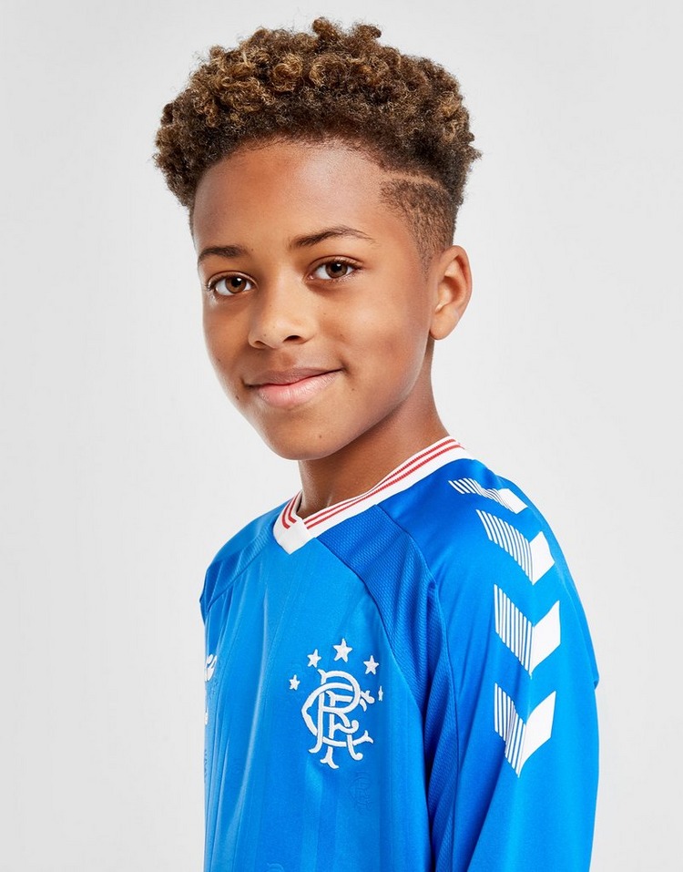 Hummel Rangers FC 2019/20 Long Sleeve Home Shirt Junior