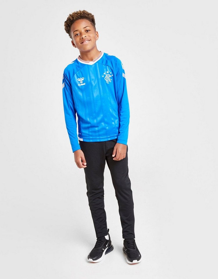 Hummel Rangers FC 2019/20 Long Sleeve Home Shirt Junior