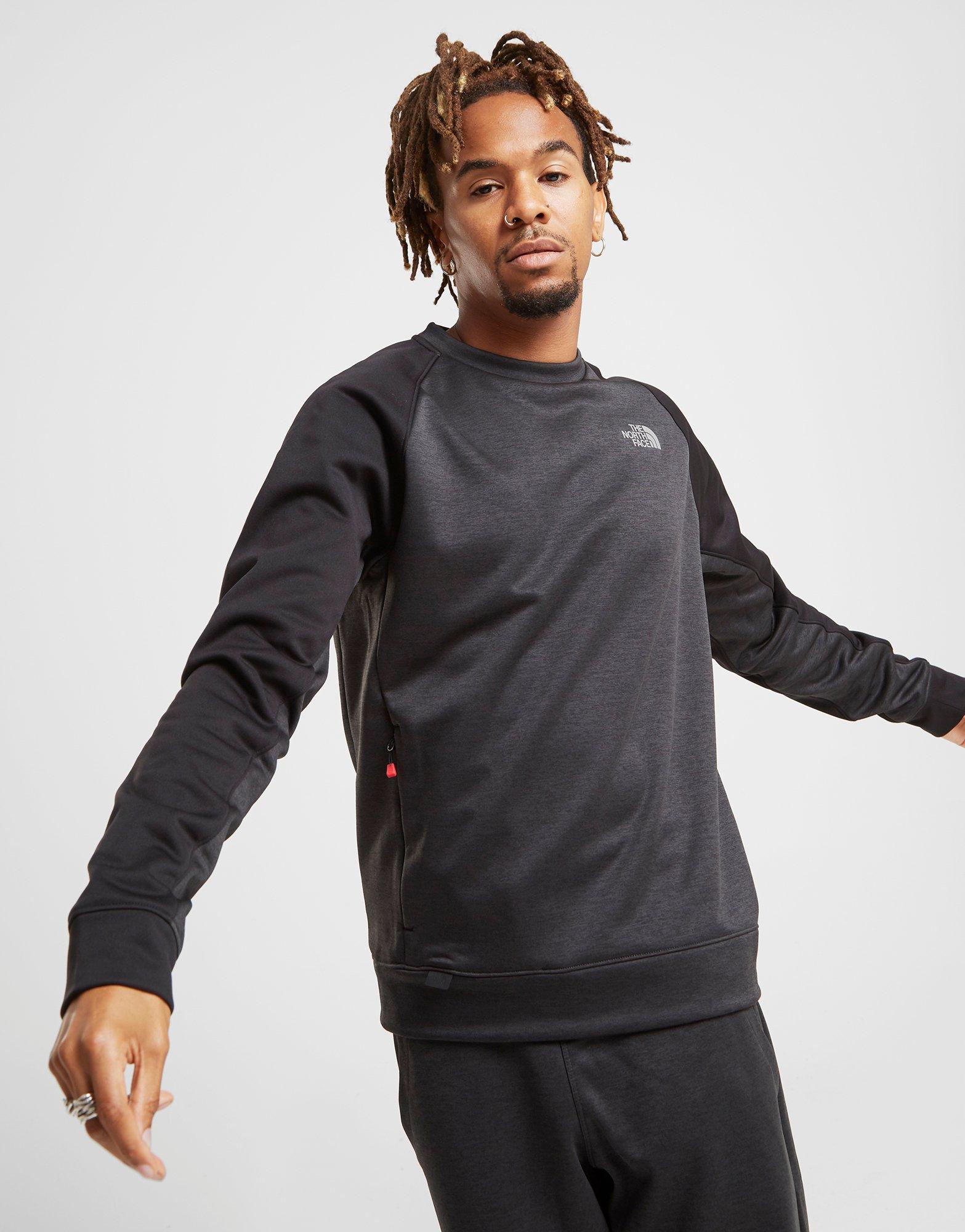 the north face mittelegi crew sweatshirt