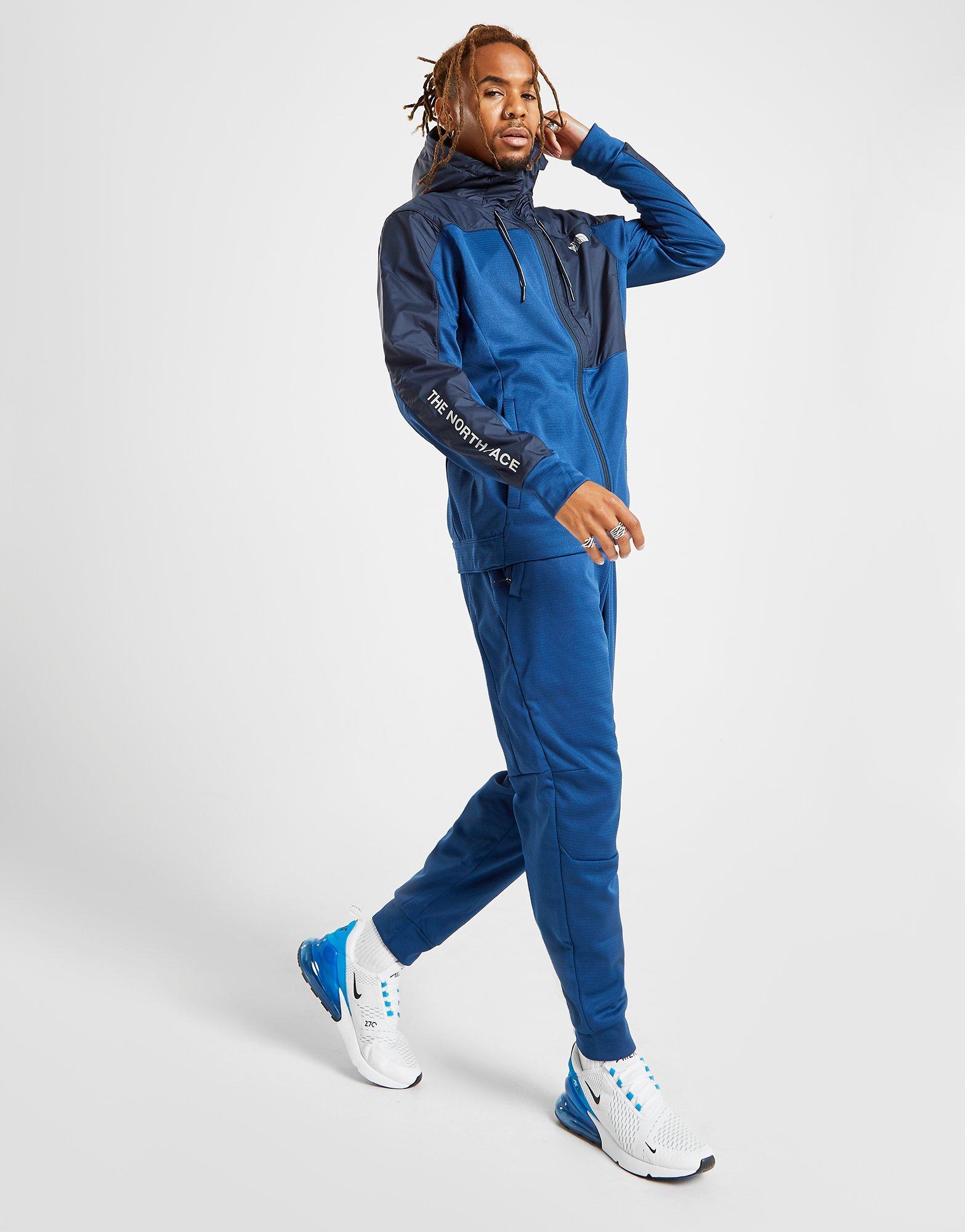 the north face train n logo track pants