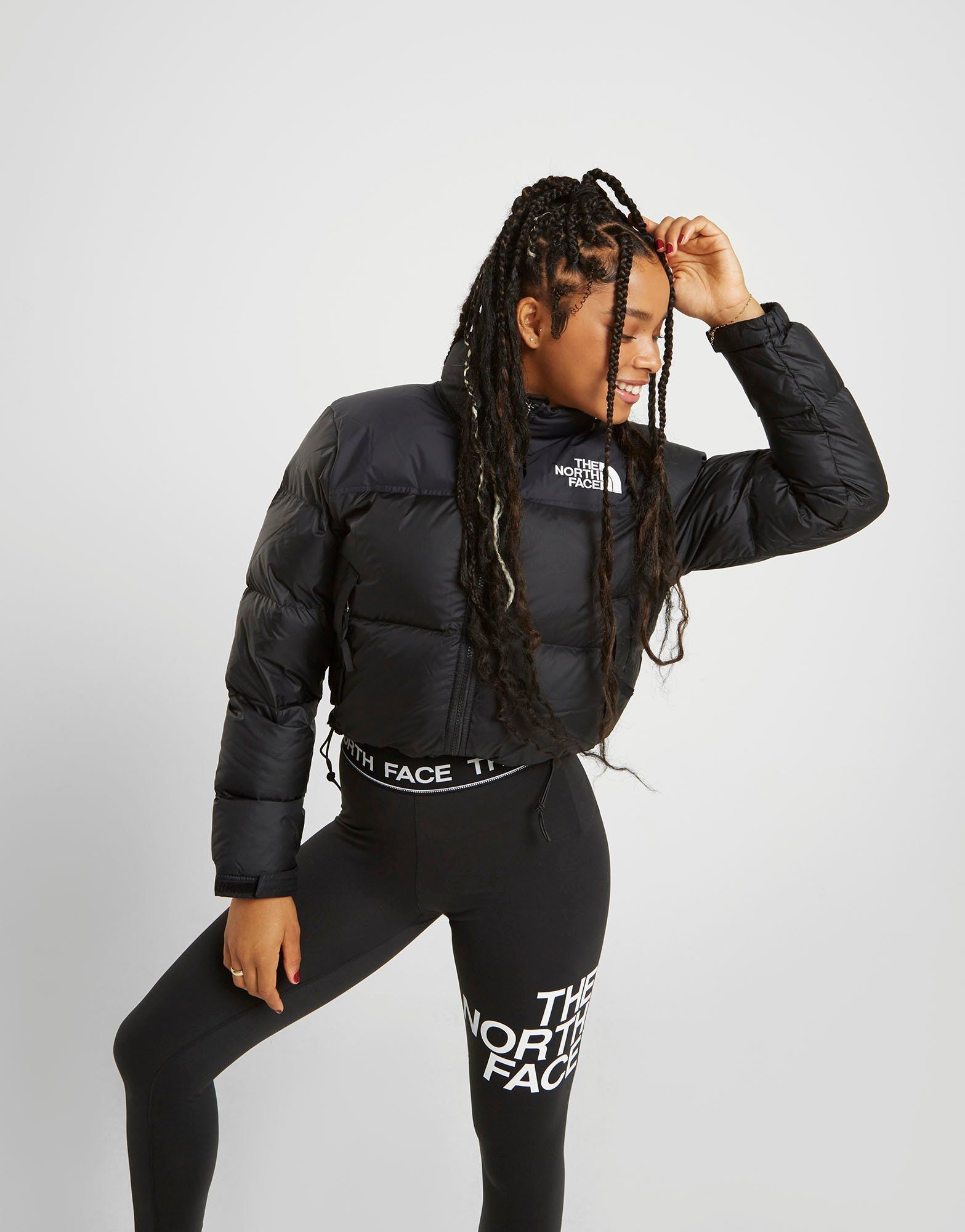 The North Face Cropped Nuptse Jacket JD Sports