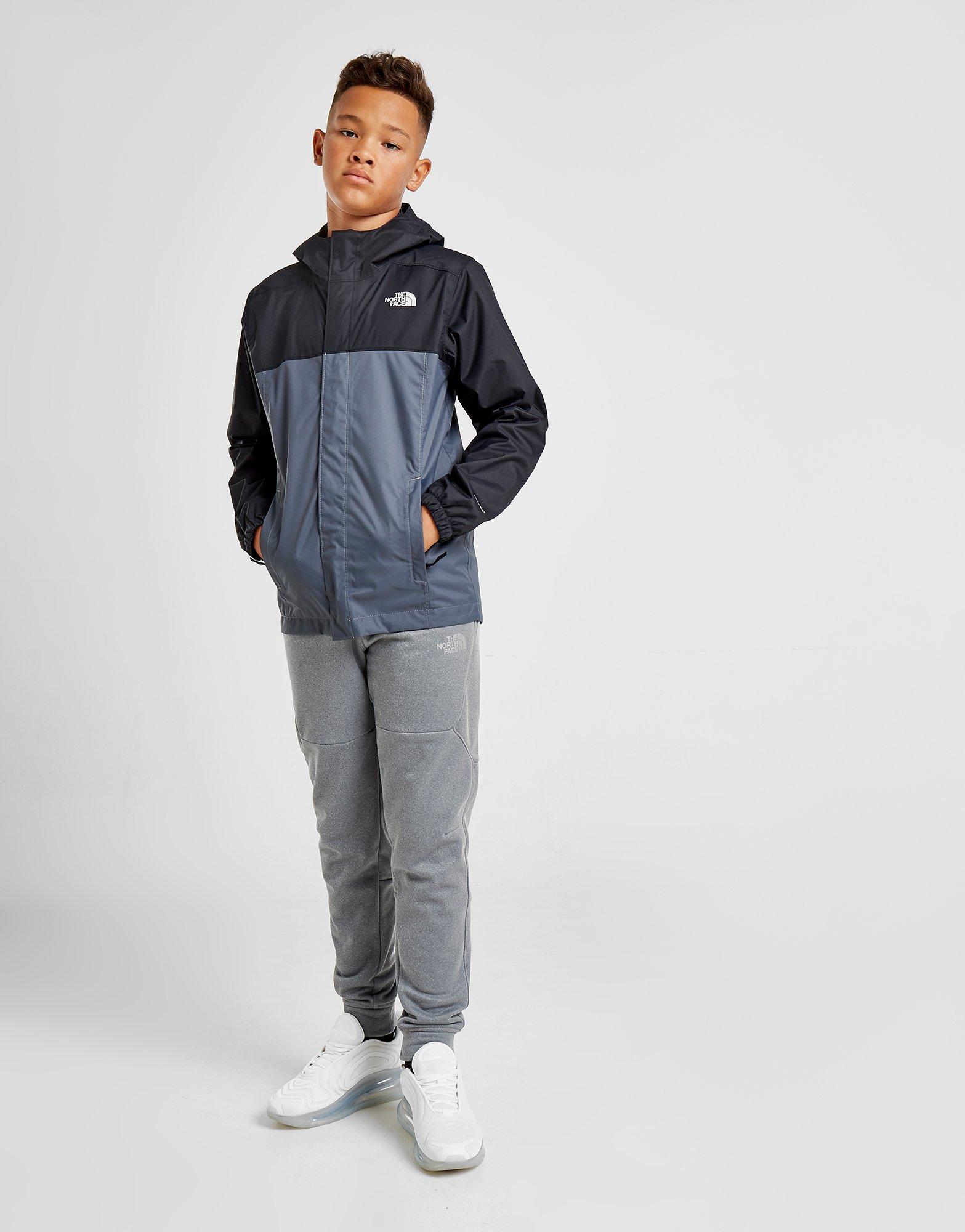 north face rain jacket junior