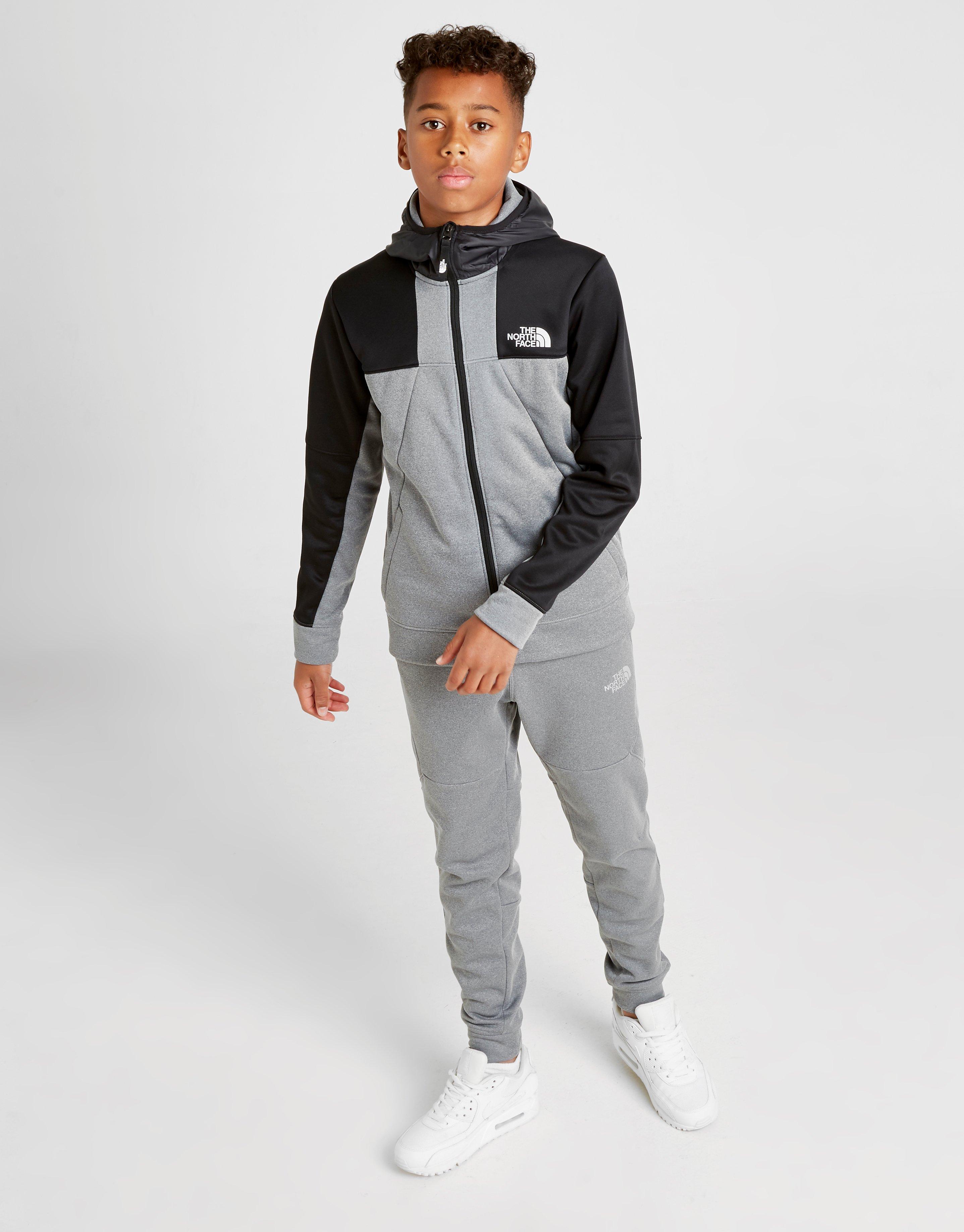 the north face boy's mitteleggi down hoodie