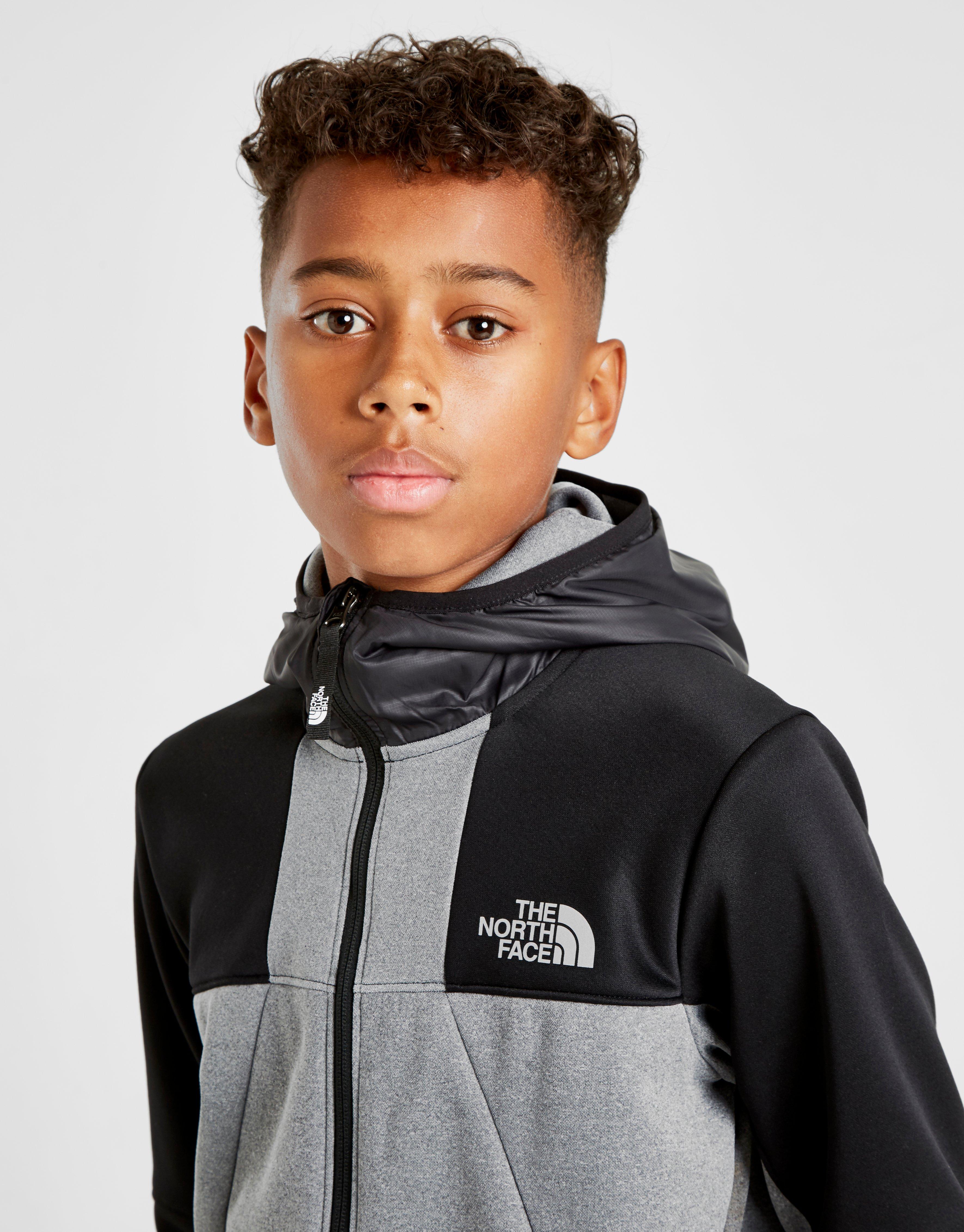 the north face boy's mitteleggi down hoodie