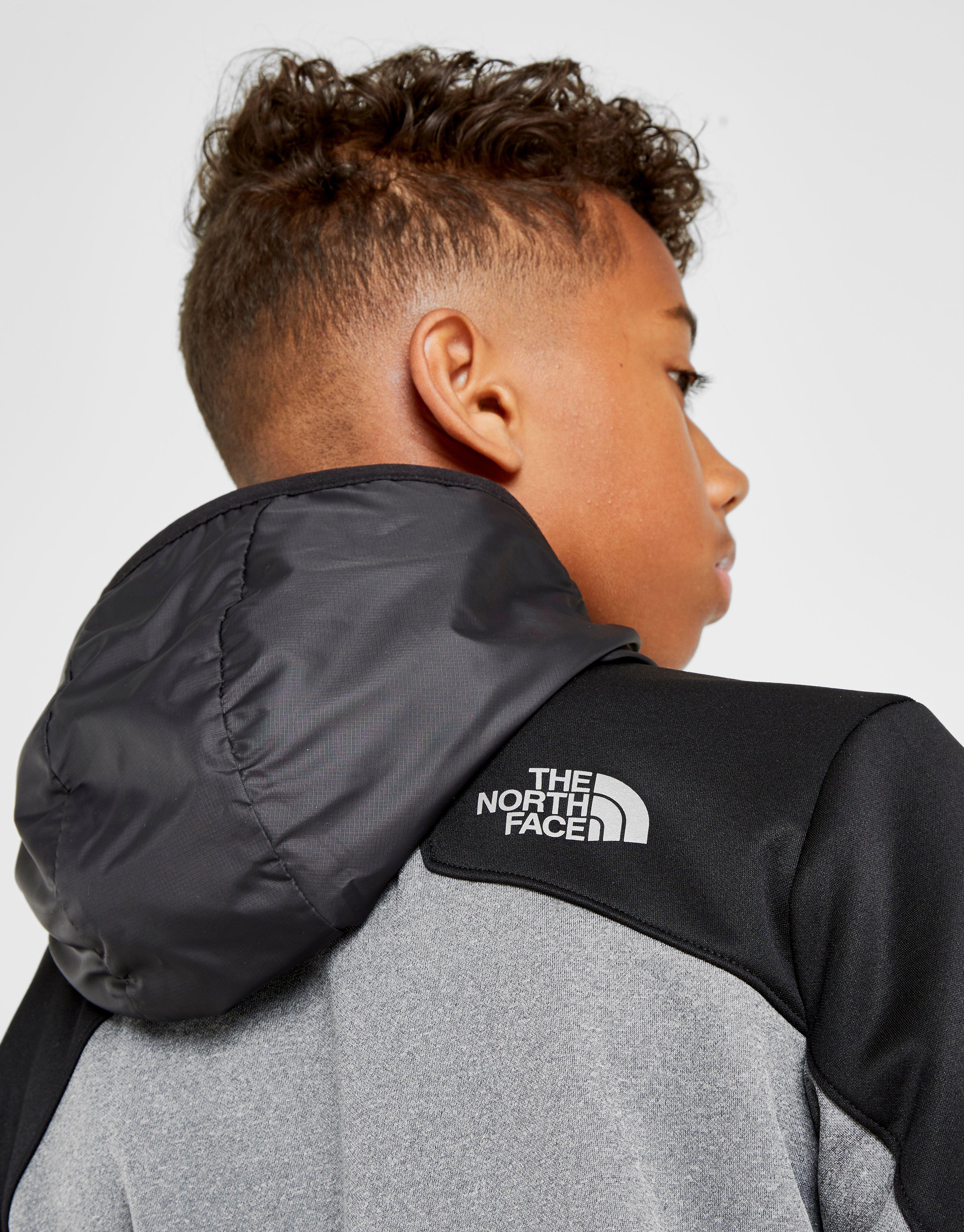 the north face boy's mitteleggi down hoodie