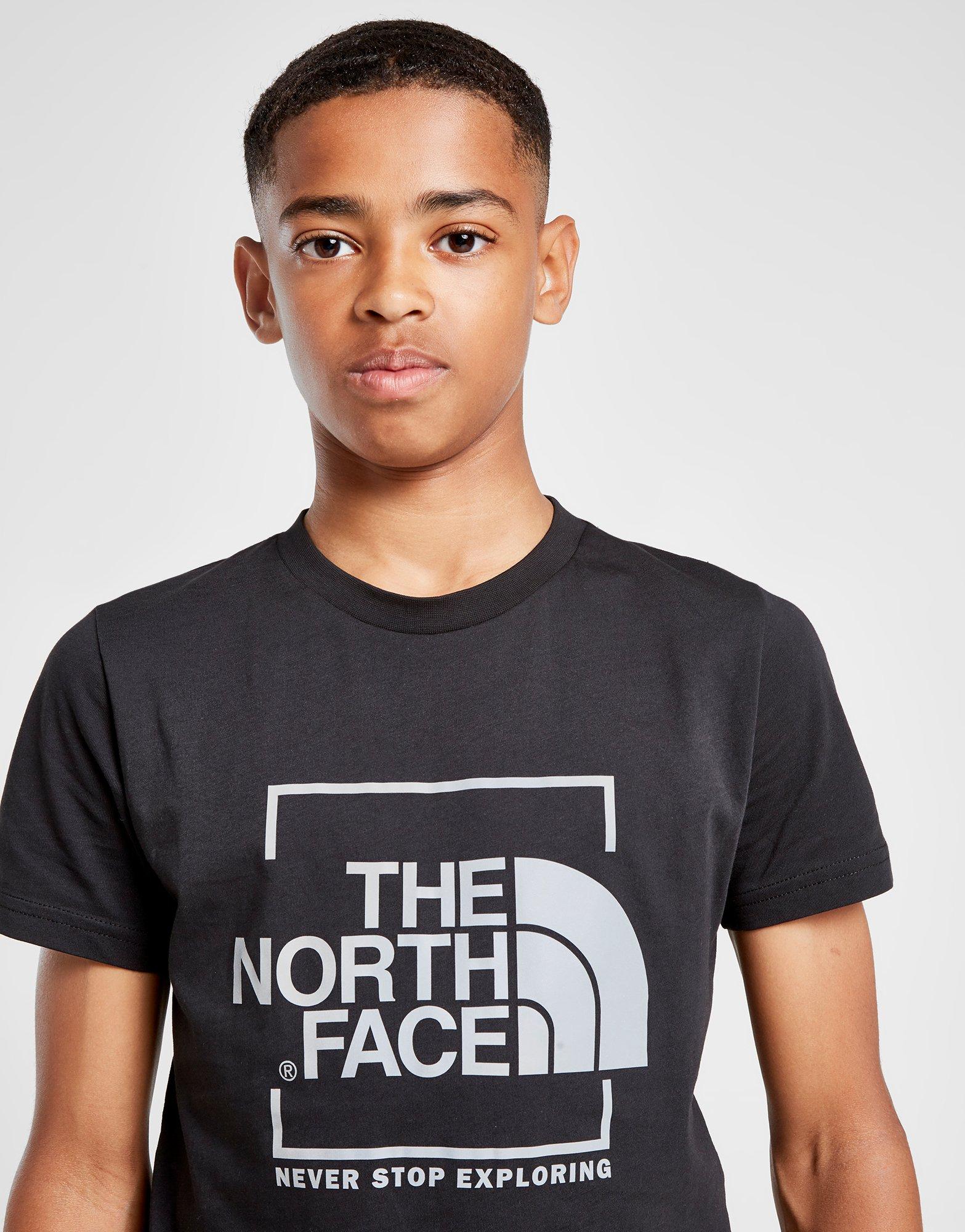 the north face t shirt junior