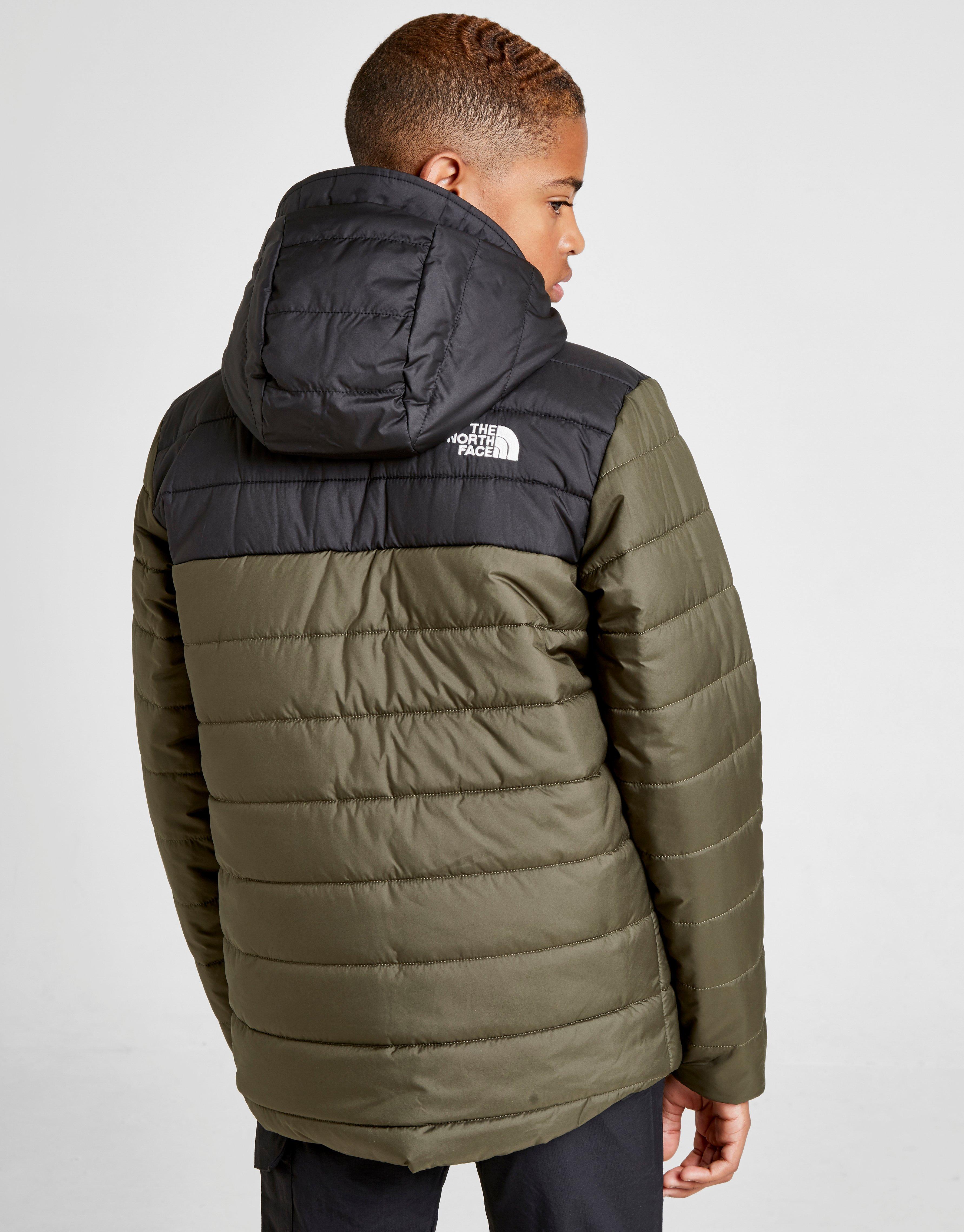 north face green coat