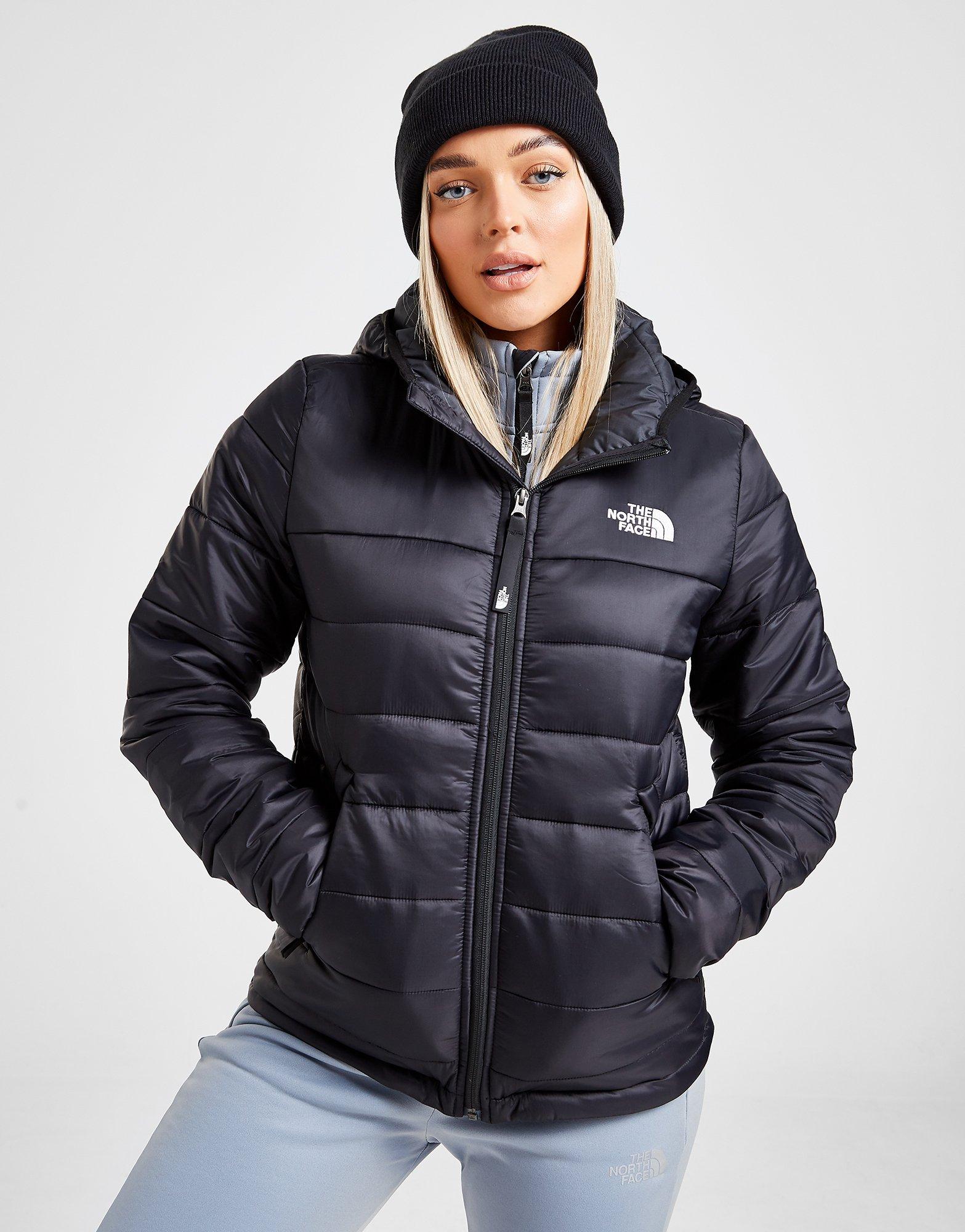 the north face black padded jacket