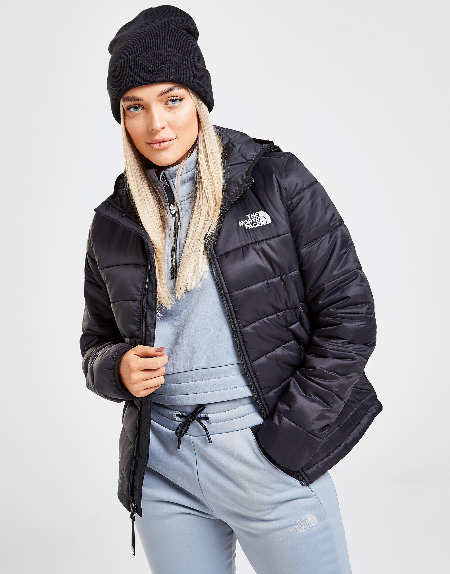 the north face black padded jacket
