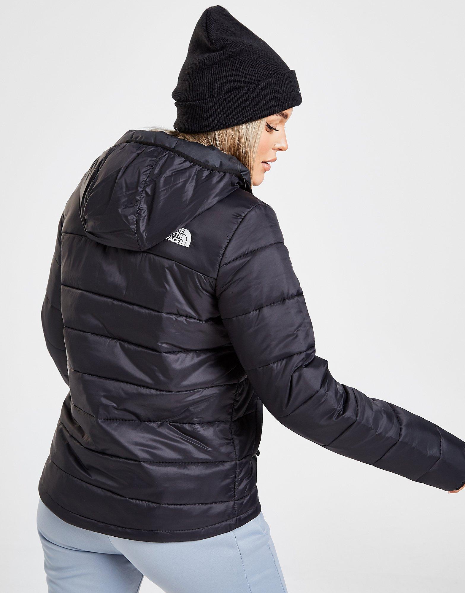 north face panel padded jacket