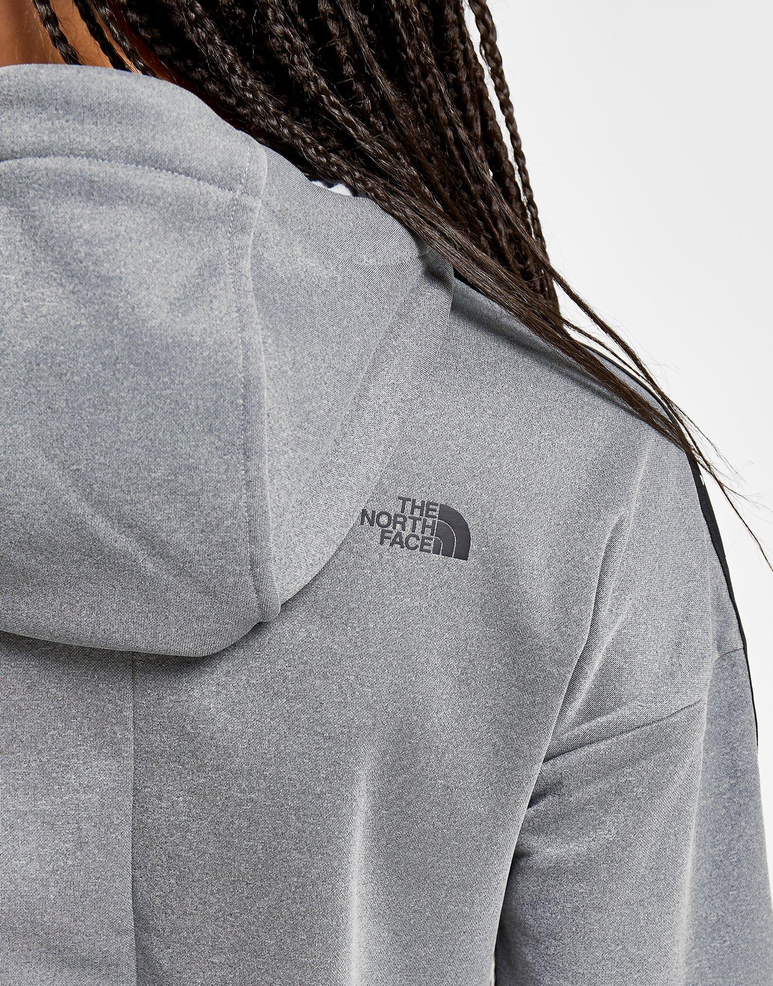 the north face tape crop hoodie