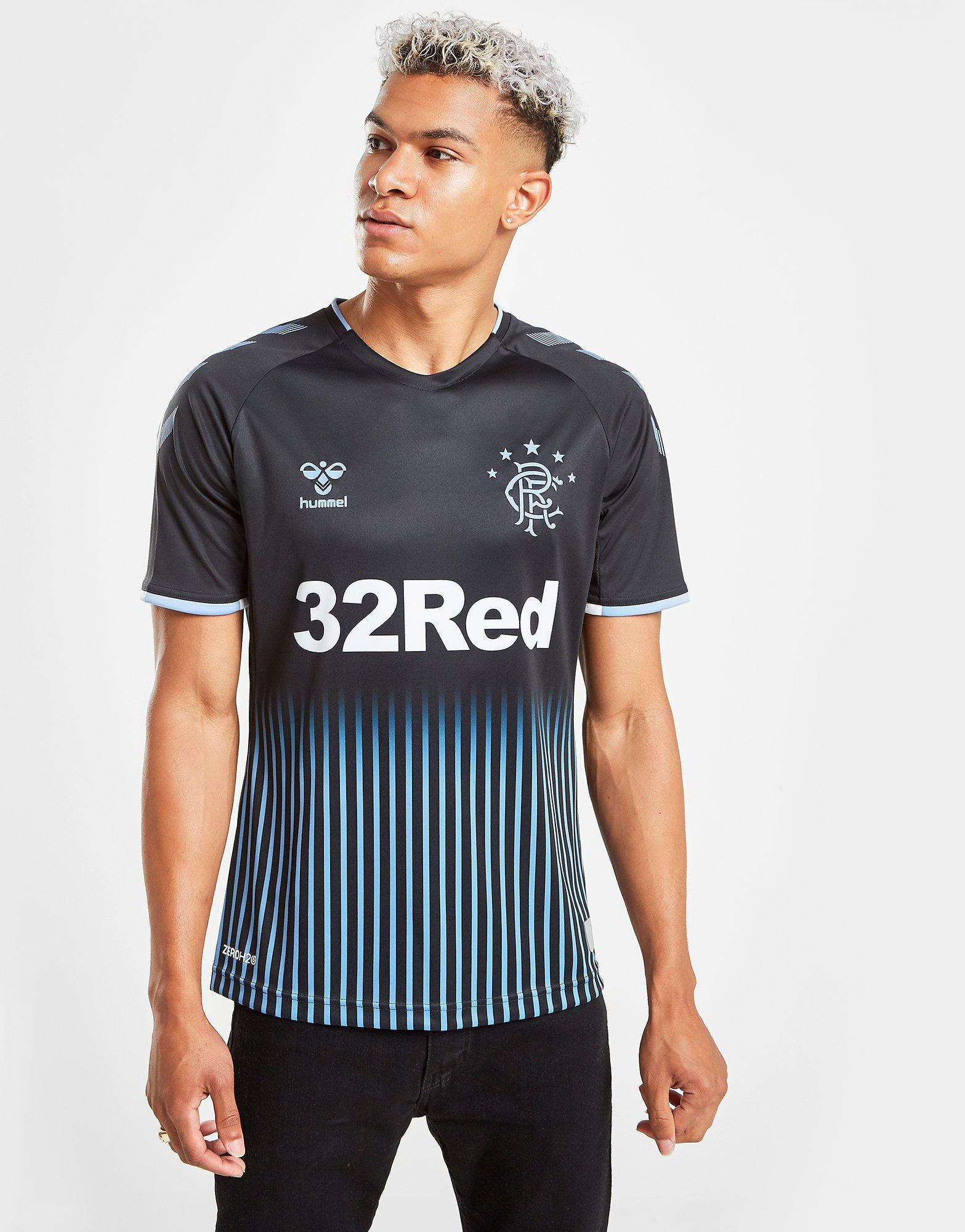rangers black hummel tracksuit