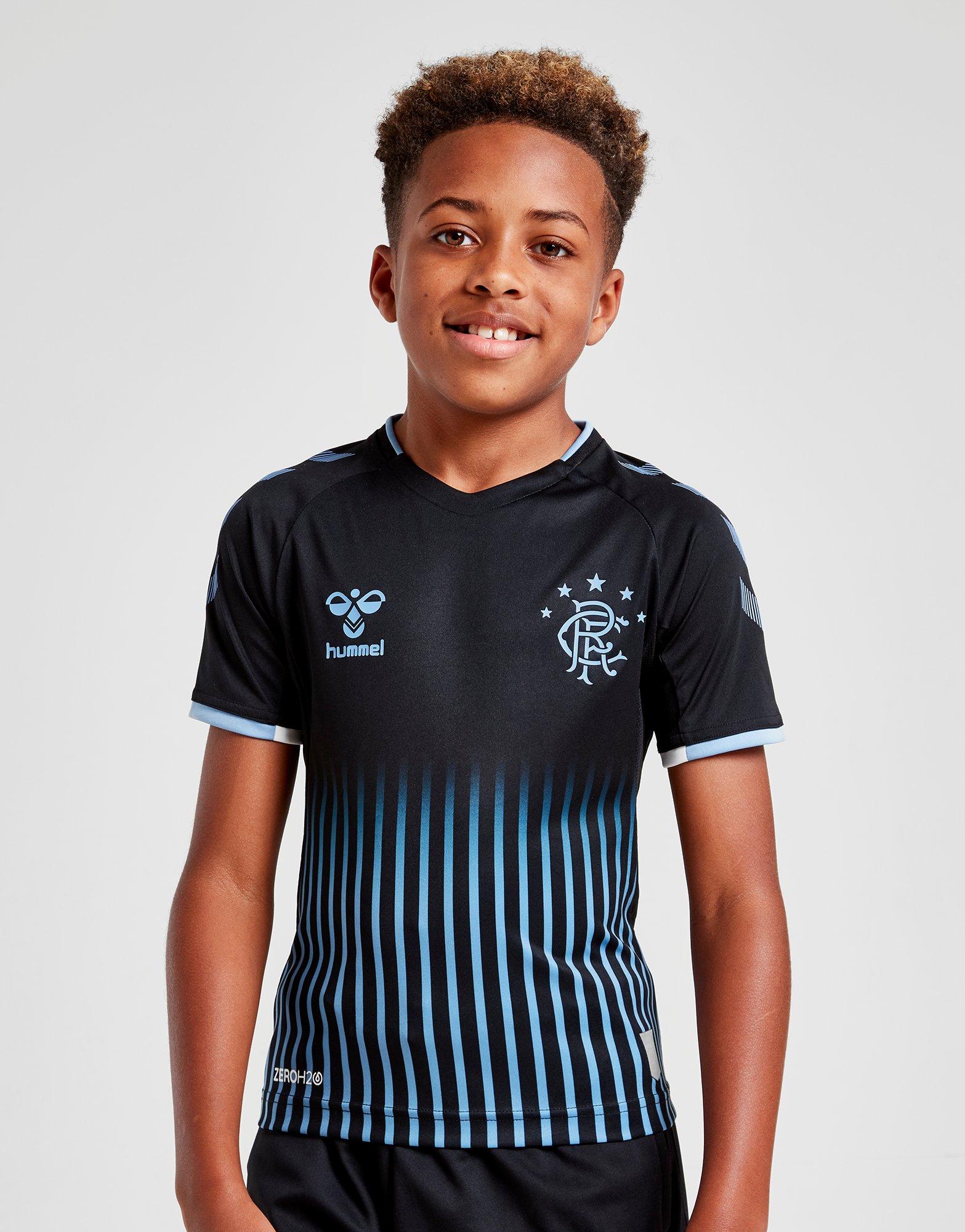 rangers black hummel tracksuit