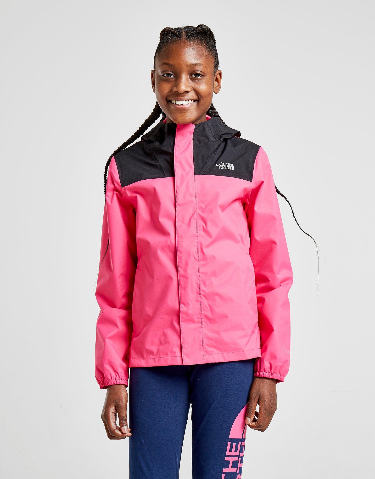 north face girls resolve reflective jacket