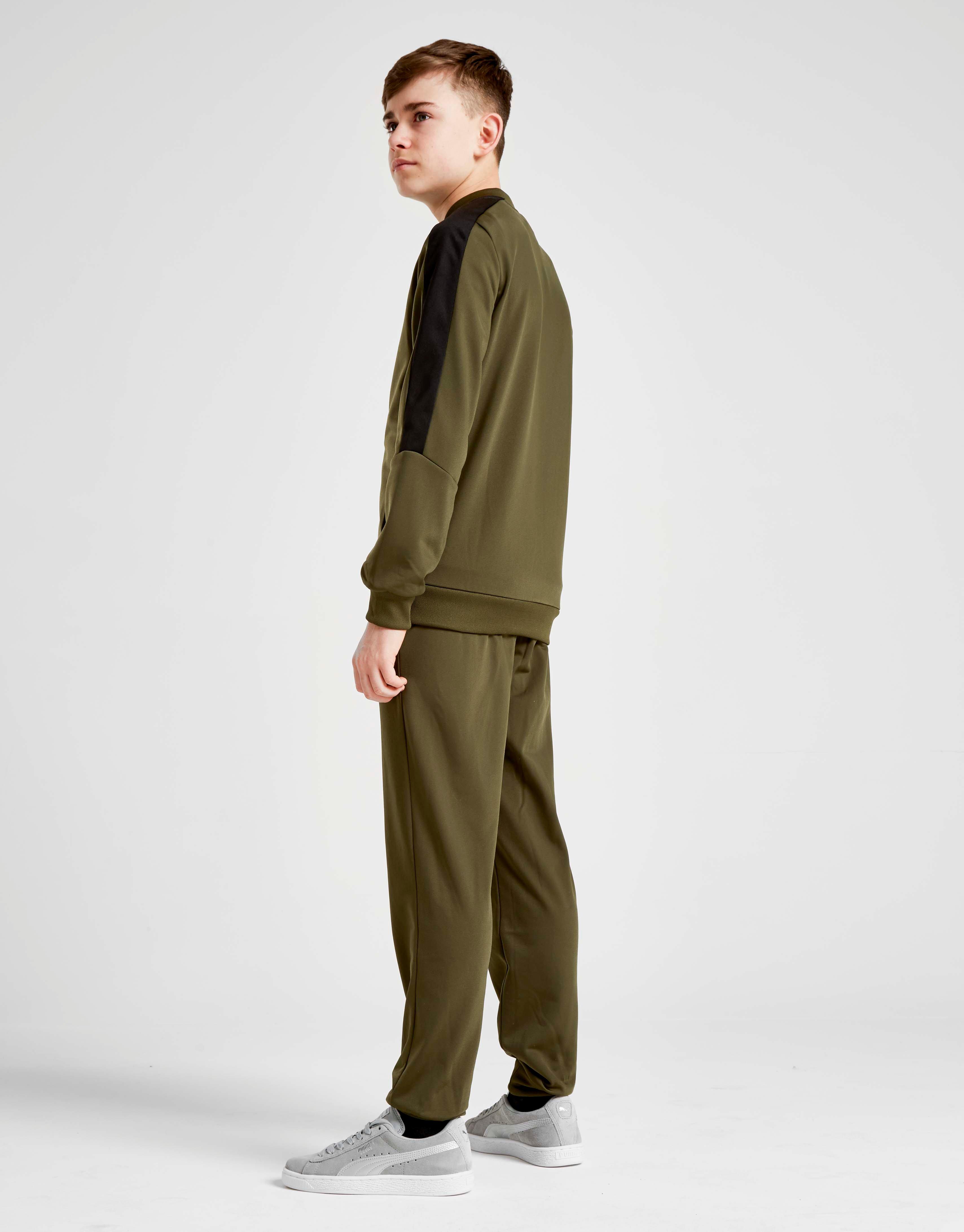 olive green puma sweatsuit